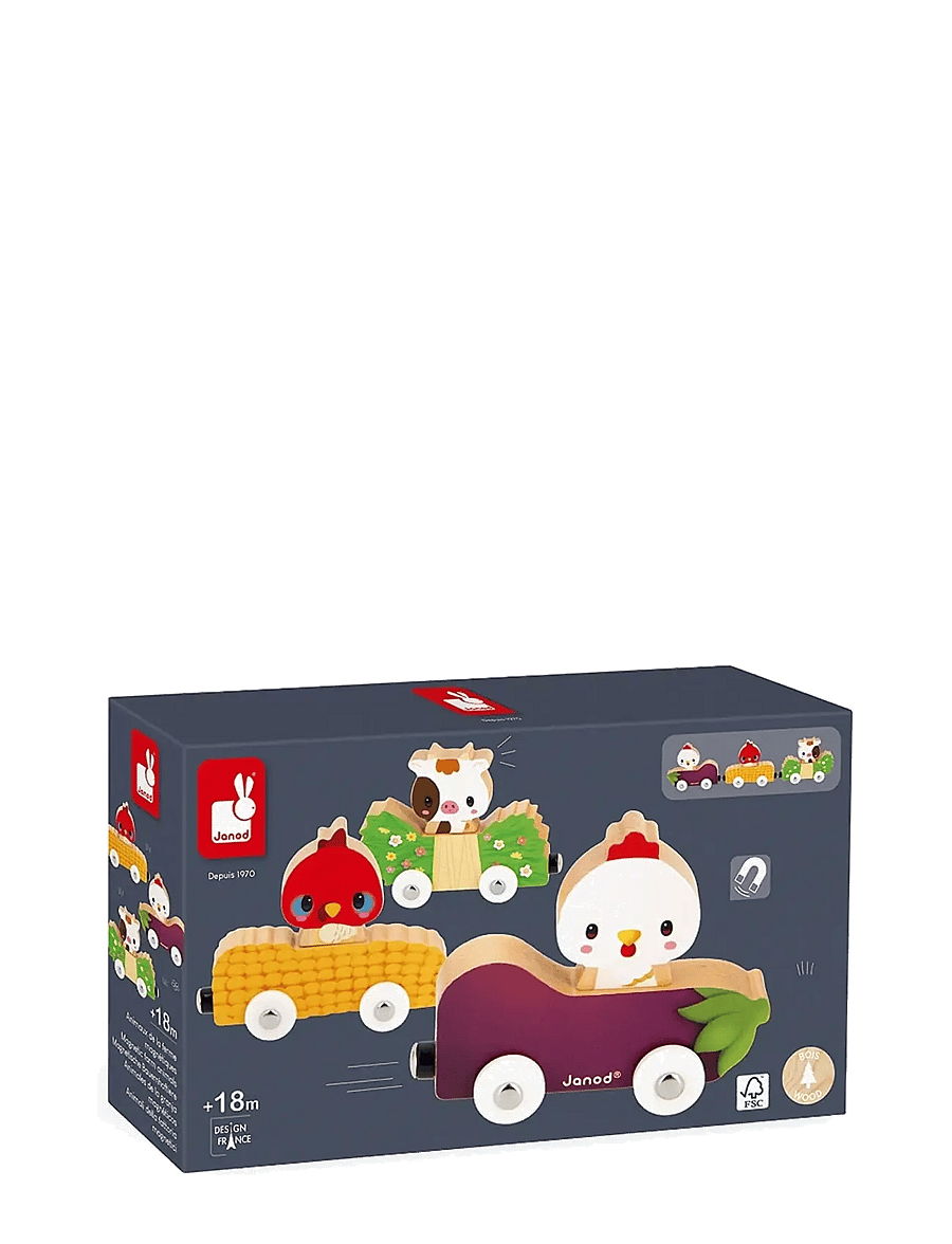 Janod - Janod - Farm - Magnetic Farm Animals - züge - multi - 1