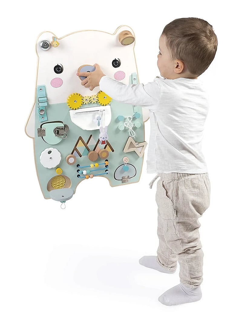 Janod - Pure - Bear Activity Board - interactive toys - mulit - 4