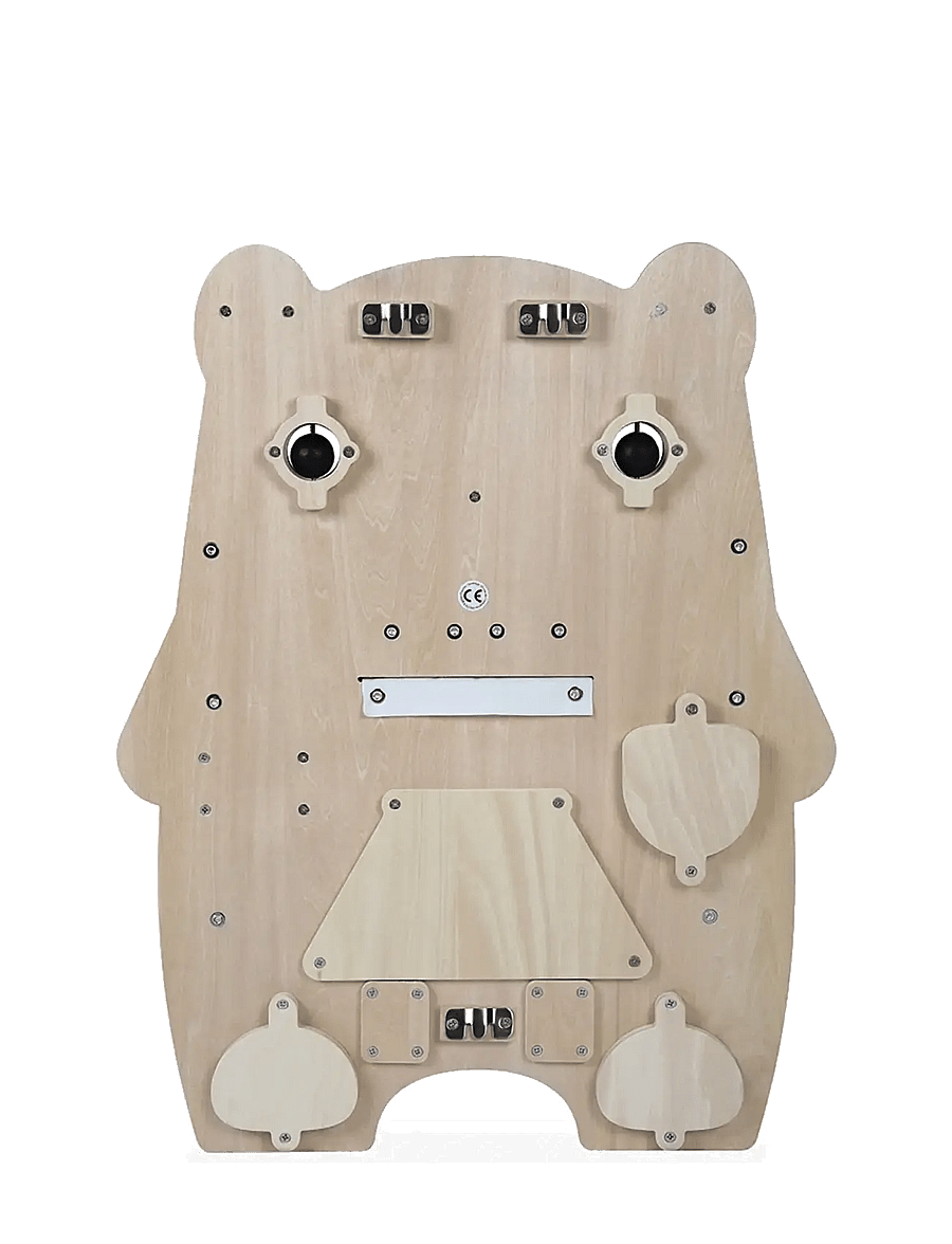 Janod - Pure - Bear Activity Board - interaktives spielzeug - mulit - 3