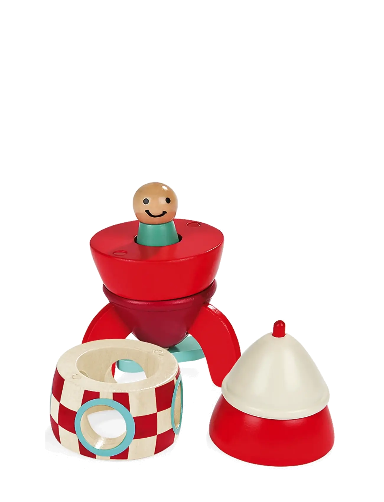 Janod - Janod - Magnetic Rocket - Small - baukästen - multi - 3