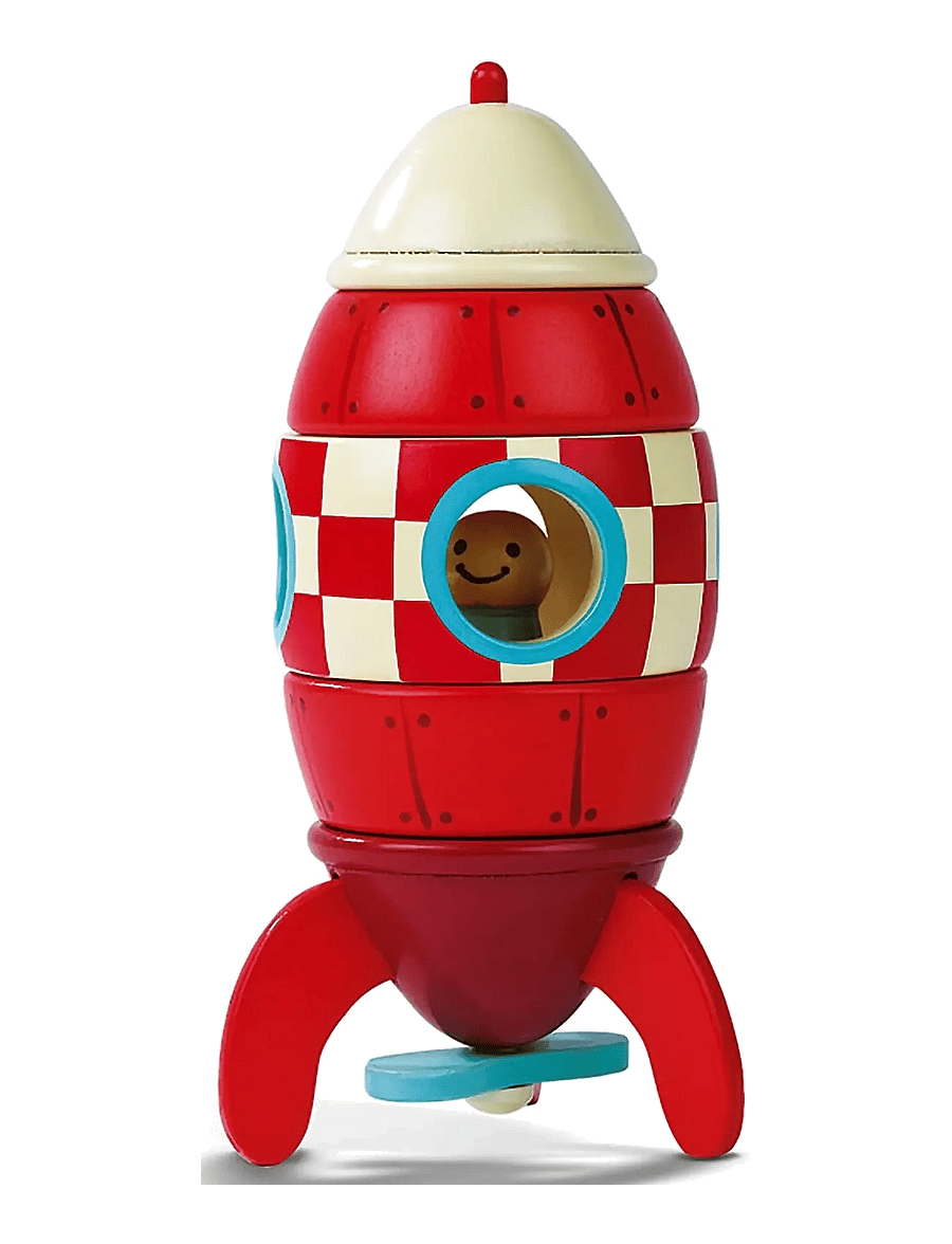Janod - Janod - Magnetic Rocket - Small - baukästen - multi - 4