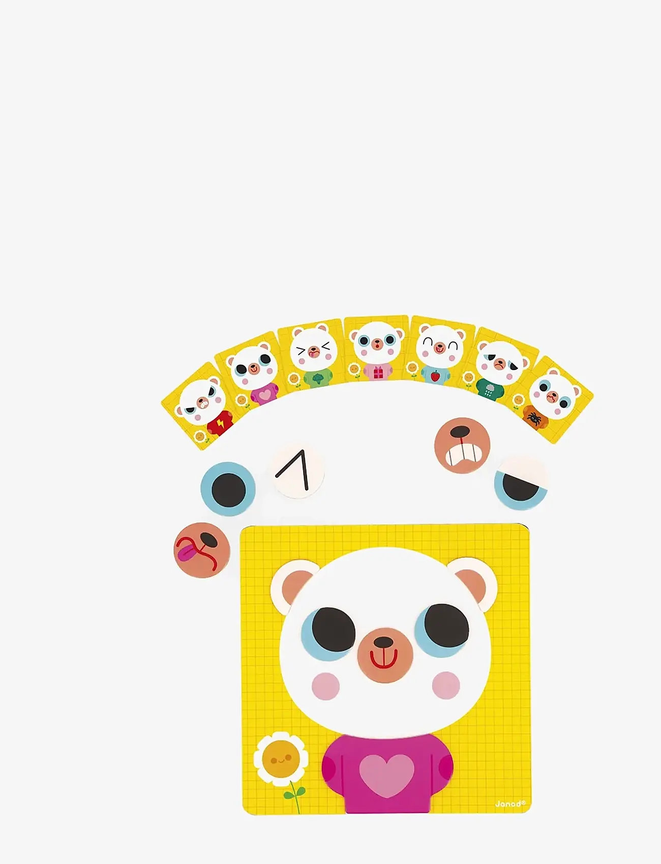 Janod - The Emotions Bear - pädagogische spiele - mulit - 2