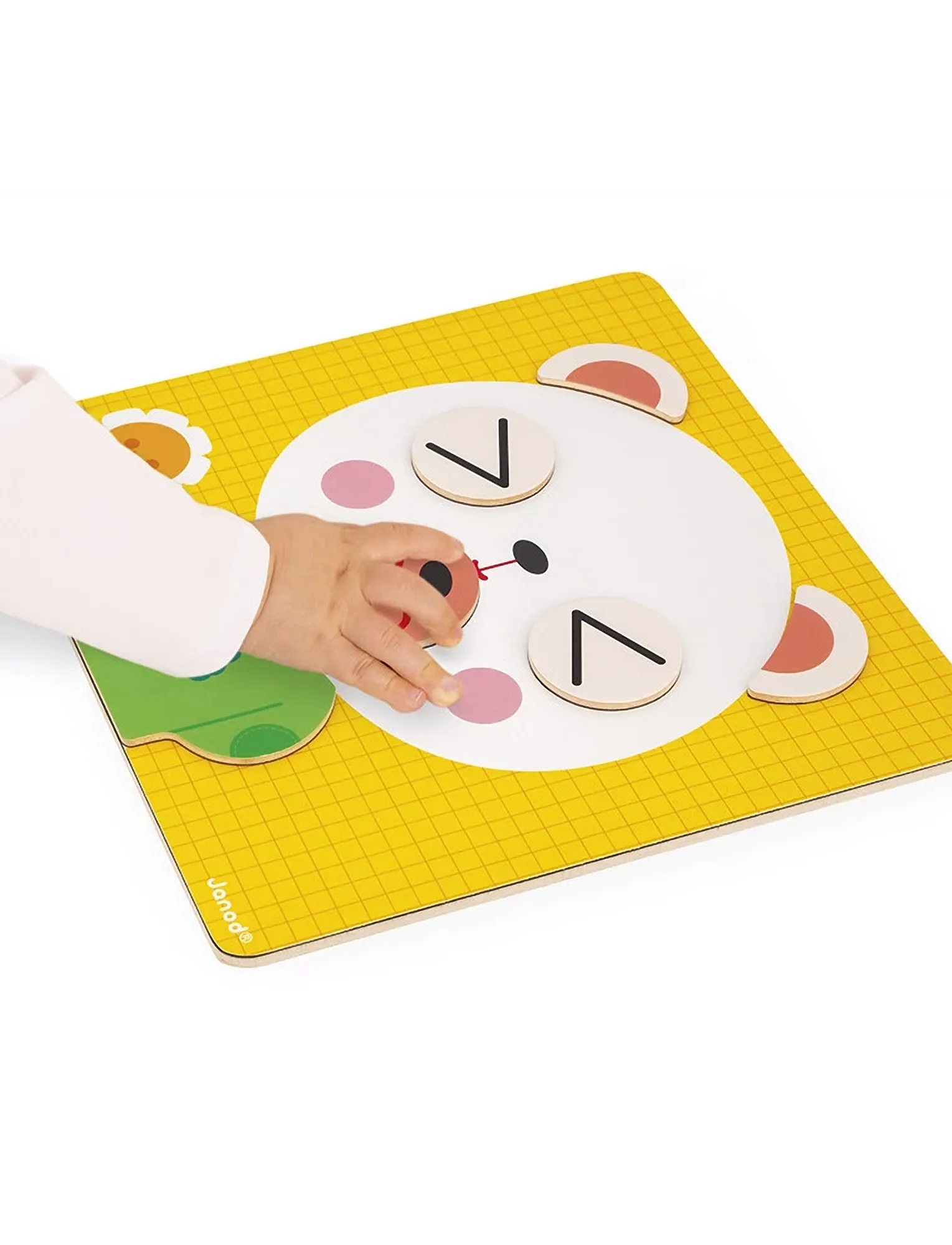Janod The Emotions Bear, One Size, Games, Gelb - Educational Kinder