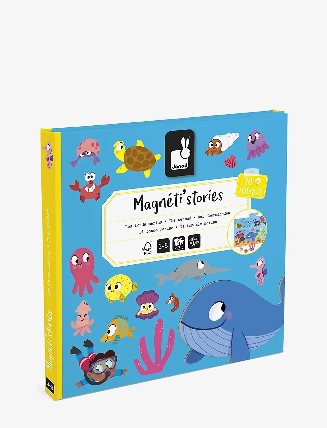 Janod - Magneti'Stories The Seabed - legesæt - mulit - 1