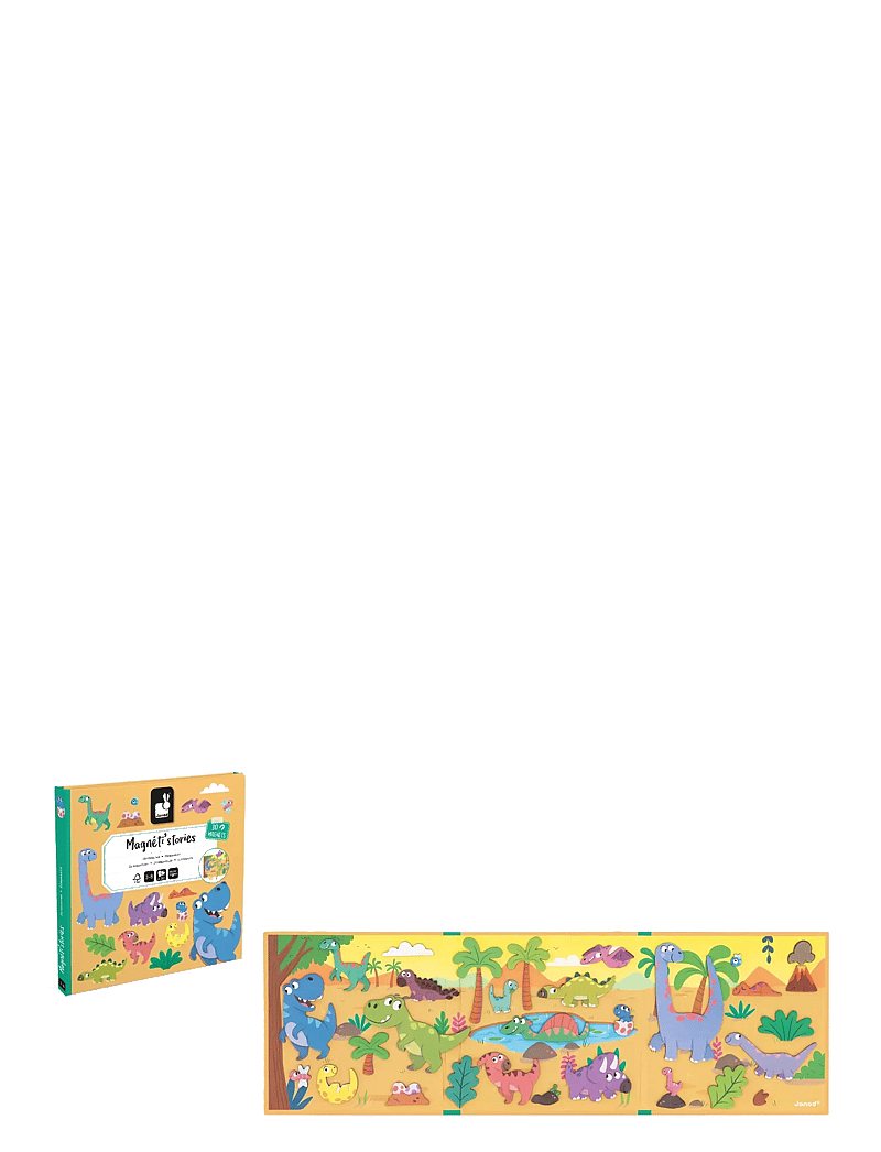 Janod - Magneti'Stories Dinosaurs - bastelset - mulit - 3
