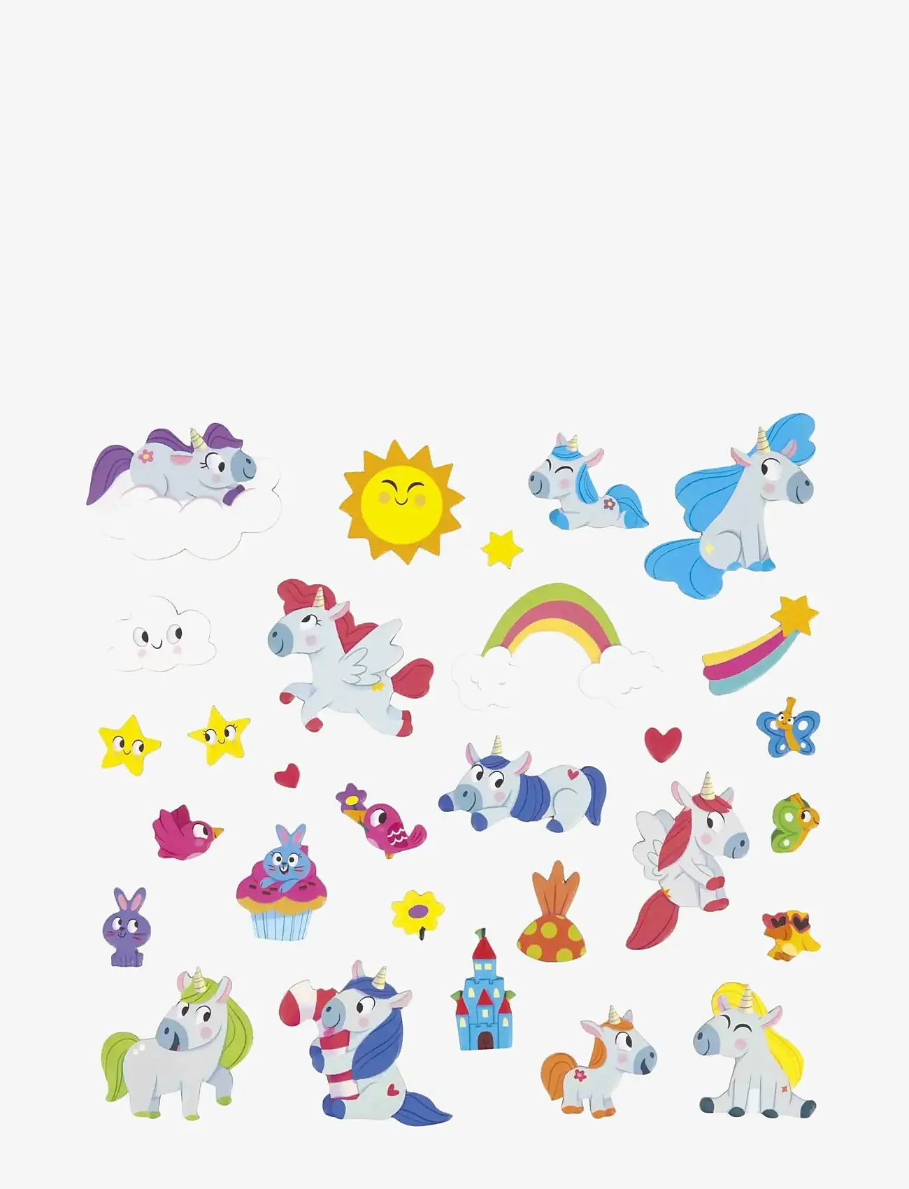 Janod - Magneti'Stories - Unicorns - käsitöökomplekt - mulit - 4