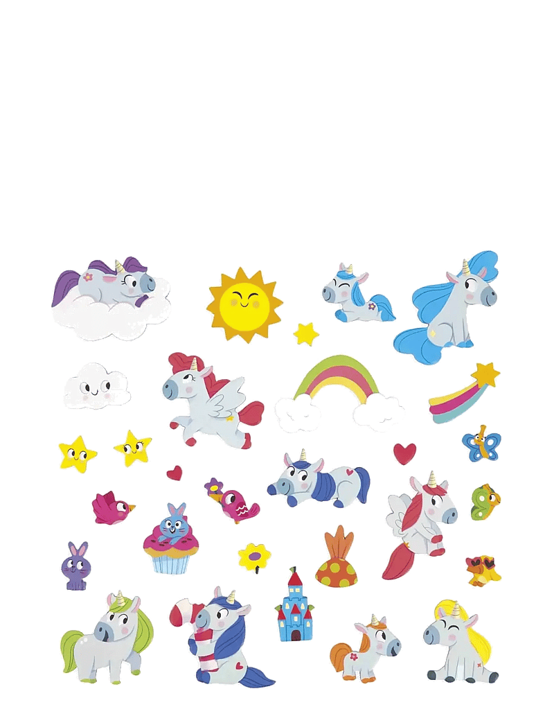 Janod - Magneti'Stories - Unicorns - käsitöökomplekt - mulit - 4