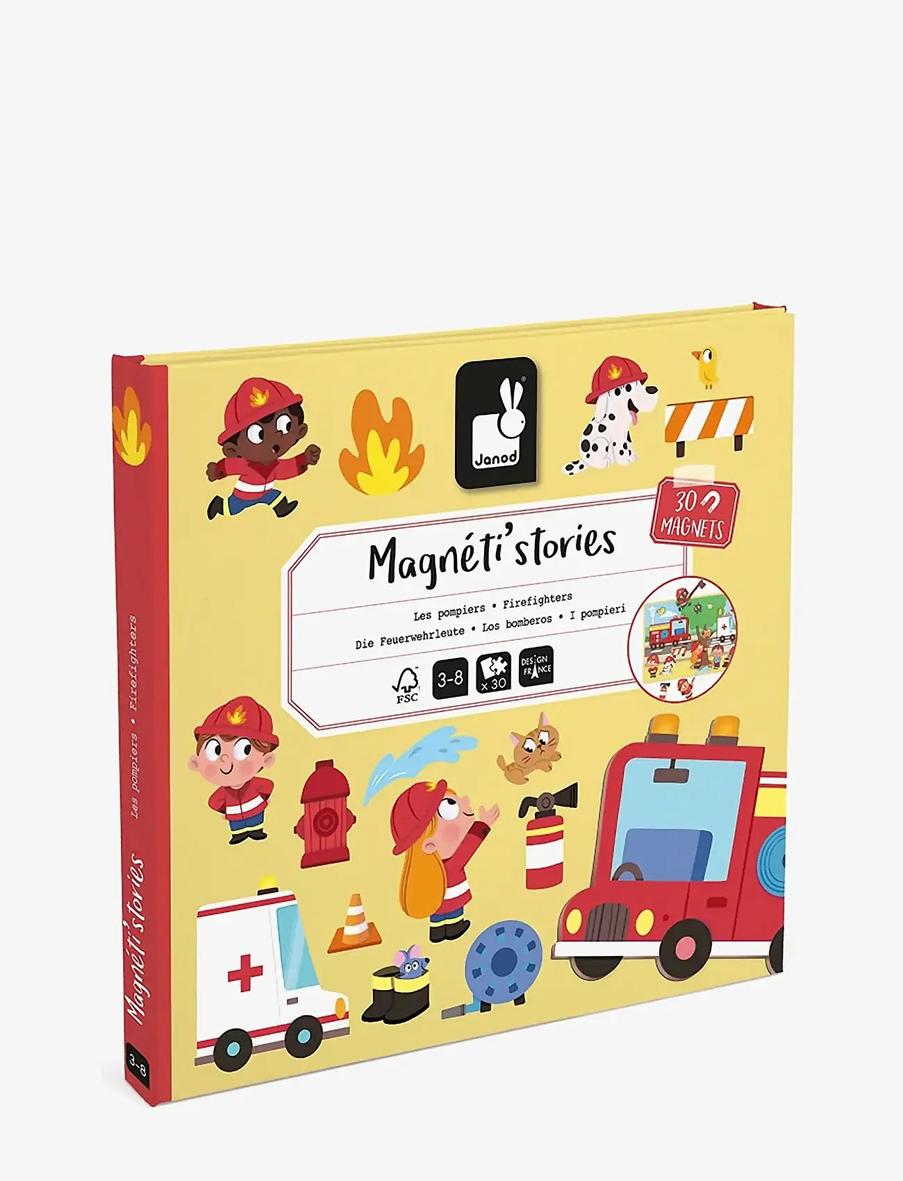 Janod - Magneti'Stories Firemen - mulit - 1