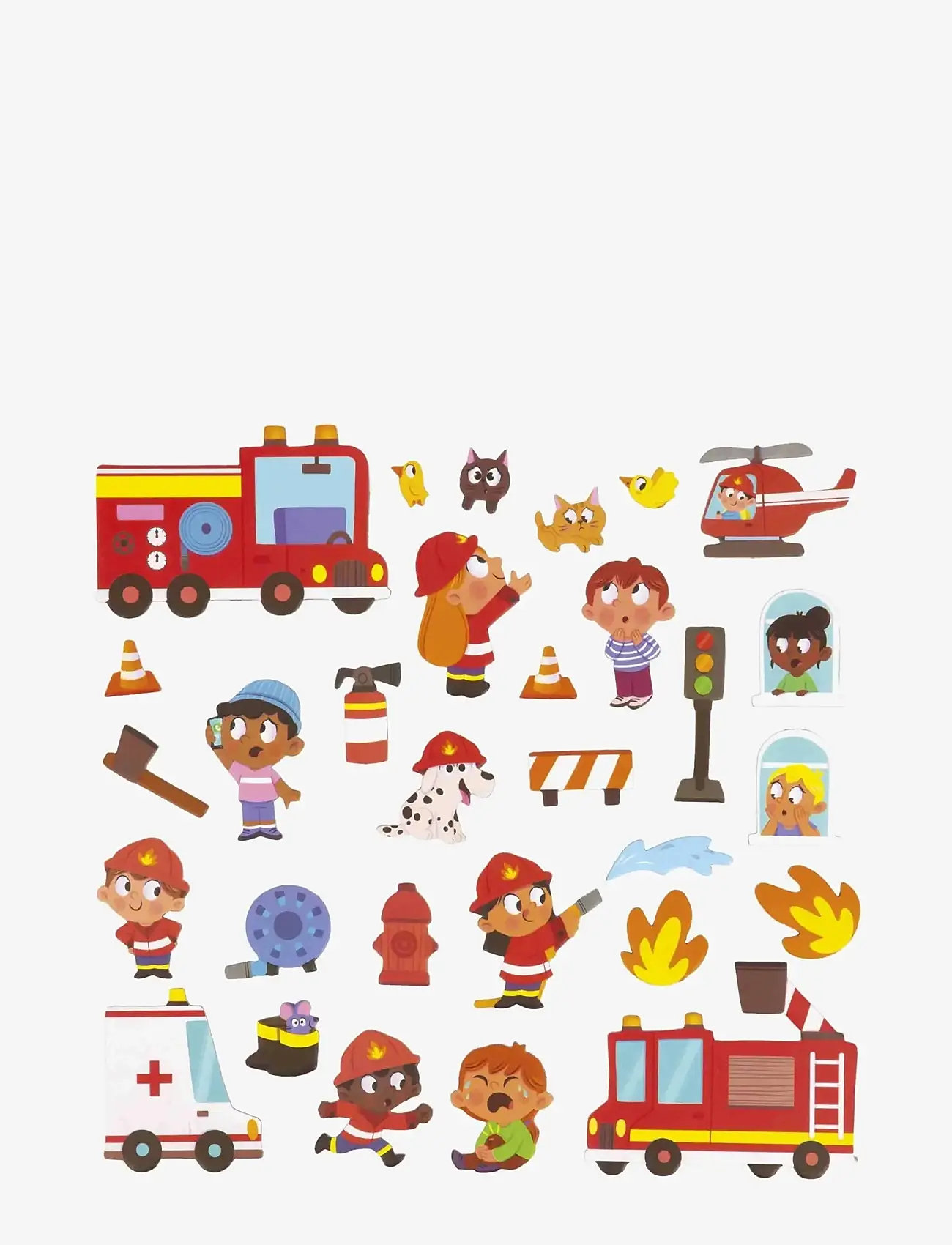 Janod - Magneti'Stories Firemen - mulit - 5