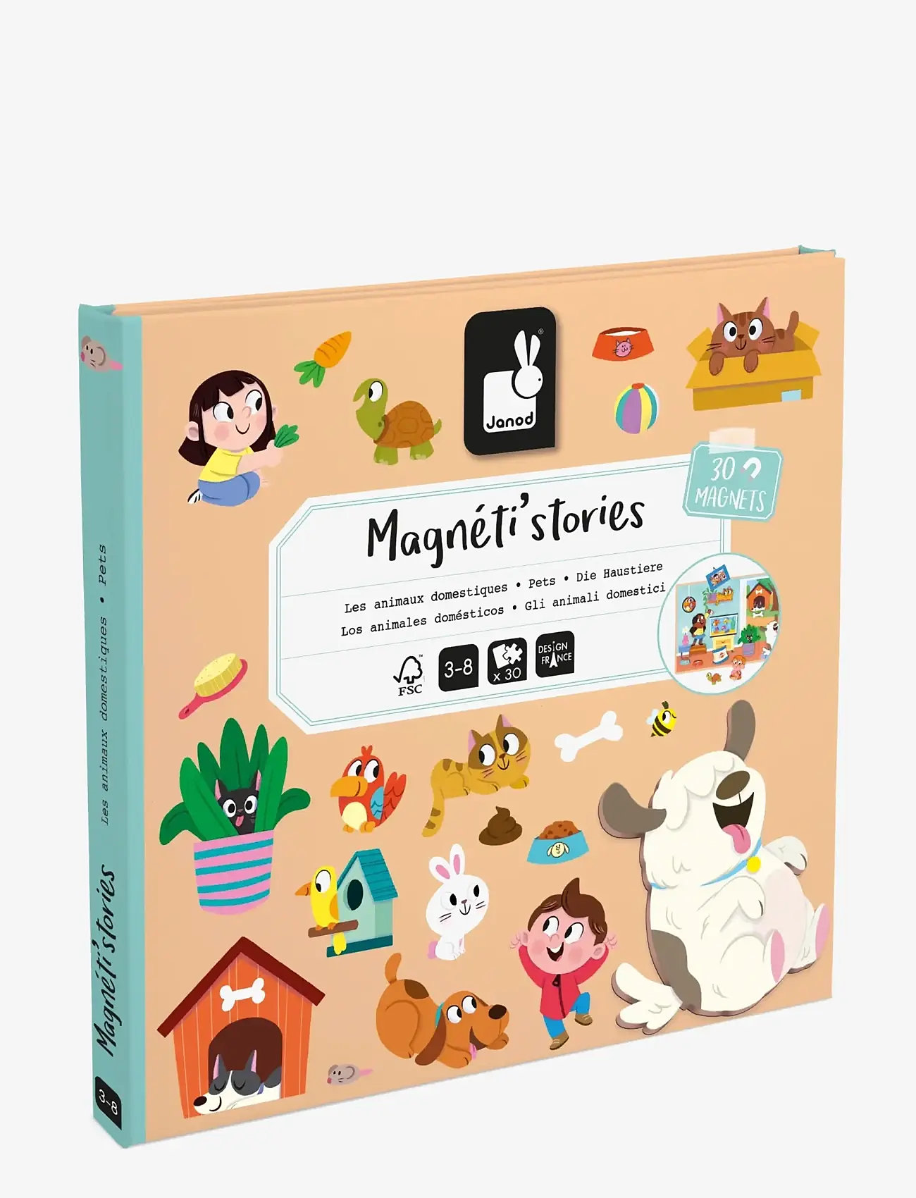 Janod - Magneti'Stories - Pets - mulit - 0