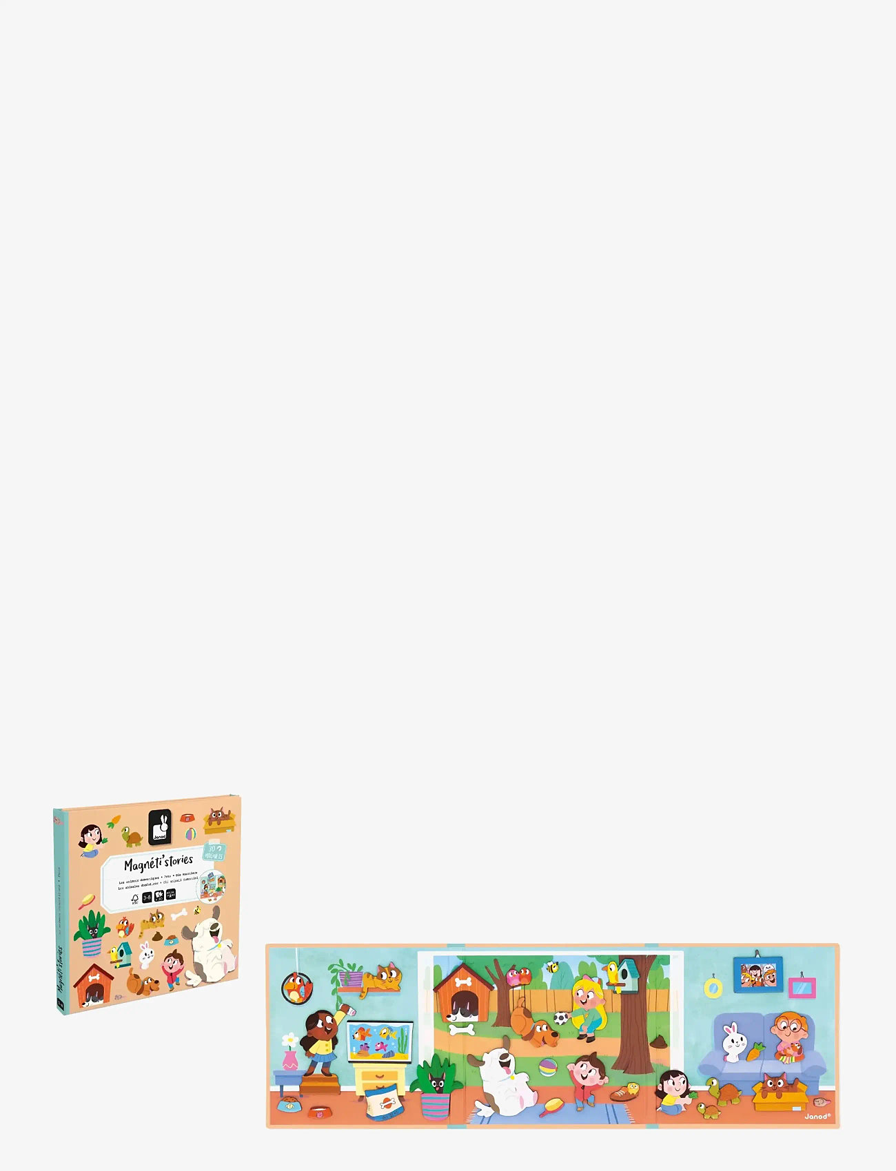 Janod - Magneti'Stories - Pets - mulit - 2
