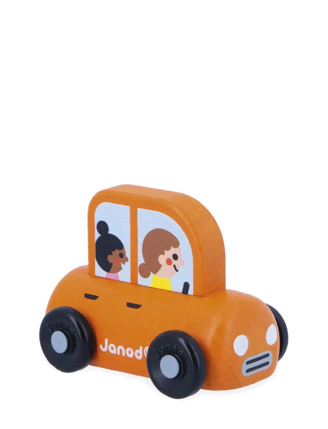 Janod Janod - Cross Roads - Family Car (Display: 4) - Neuheiten - MULTI / orange