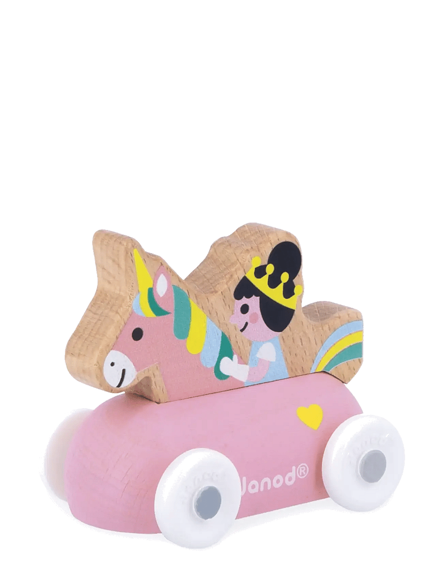 Janod - Janod - Cross Roads - Princess Car - multi - 0