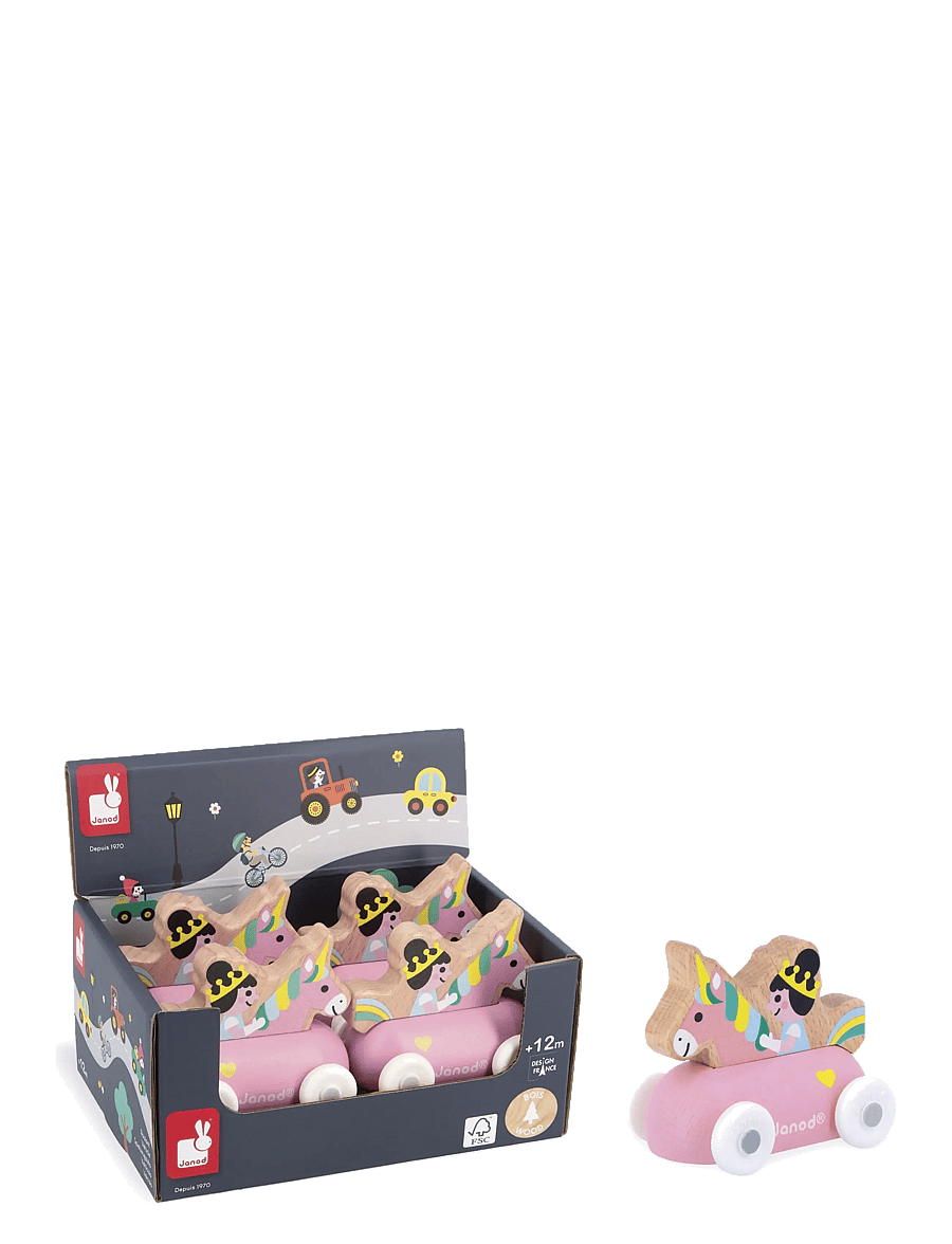 Janod - Janod - Cross Roads - Princess Car - multi - 1