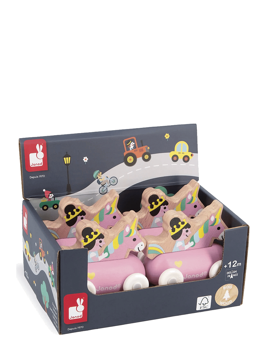 Janod - Janod - Cross Roads - Princess Car - multi - 3