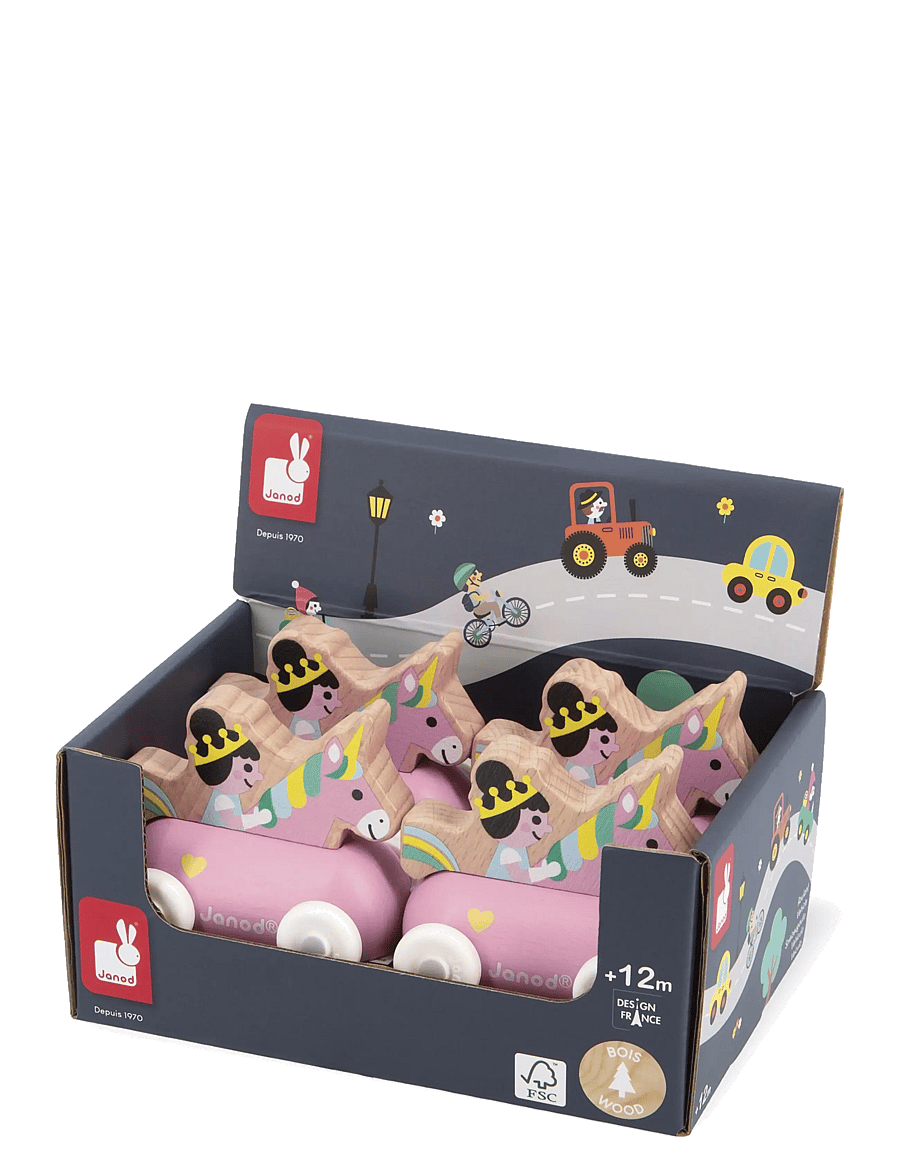Janod - Janod - Cross Roads - Princess Car - multi - 4