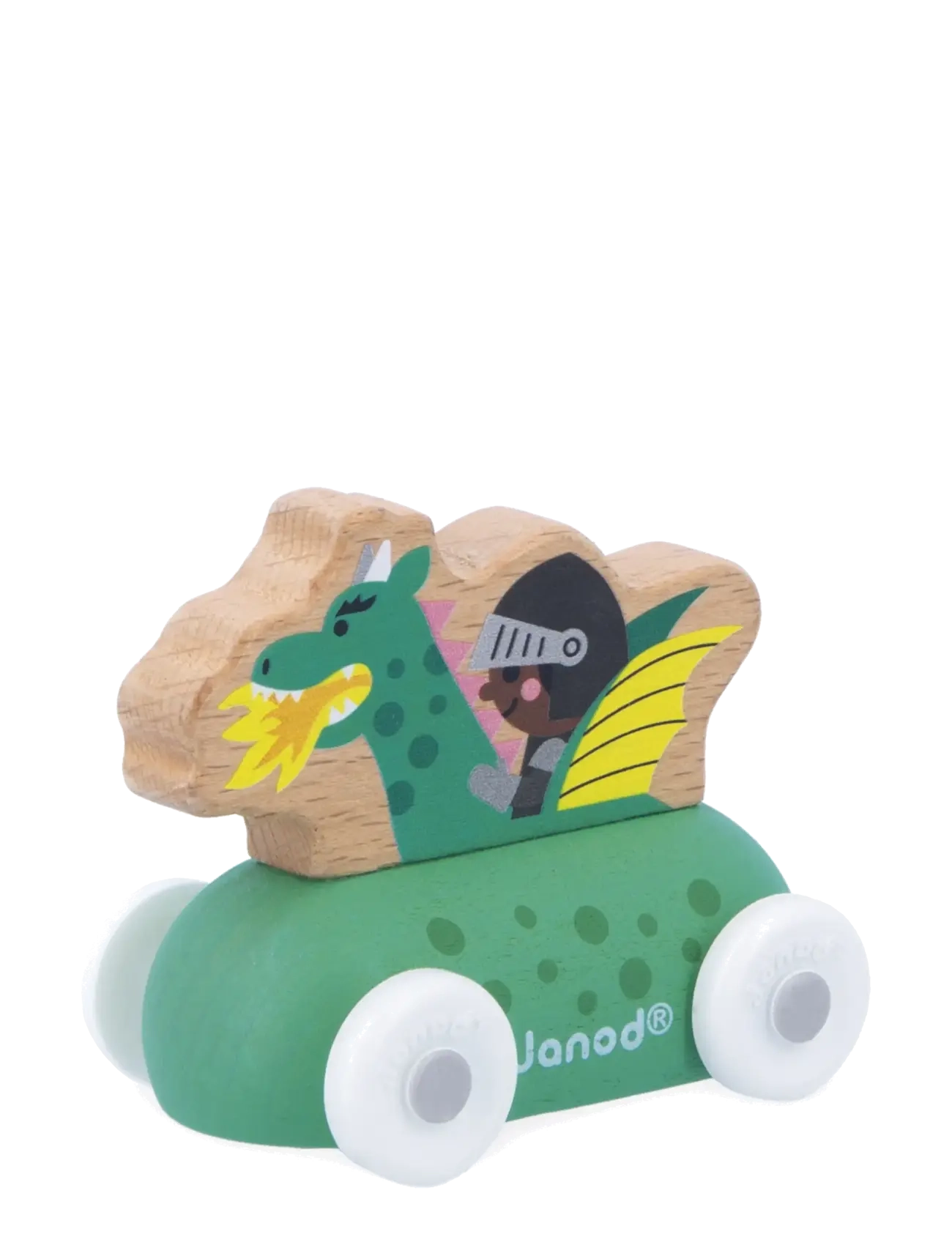 Janod Janod - Cross Roads - Dragon Car - Legetøjsbiler & Køretøjer - MULTI / green
