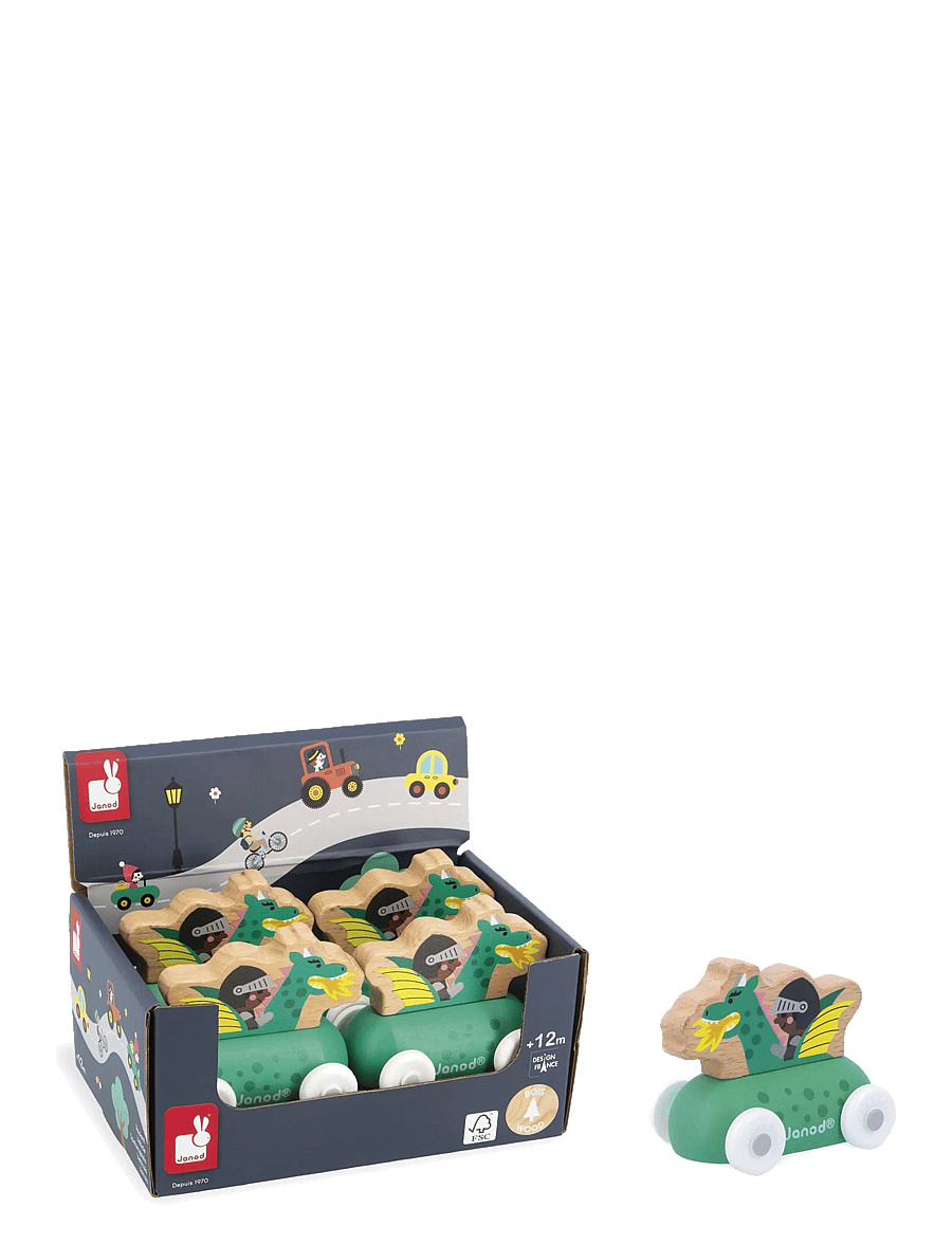 Janod - Janod - Cross Roads - Dragon Car - multi - 3