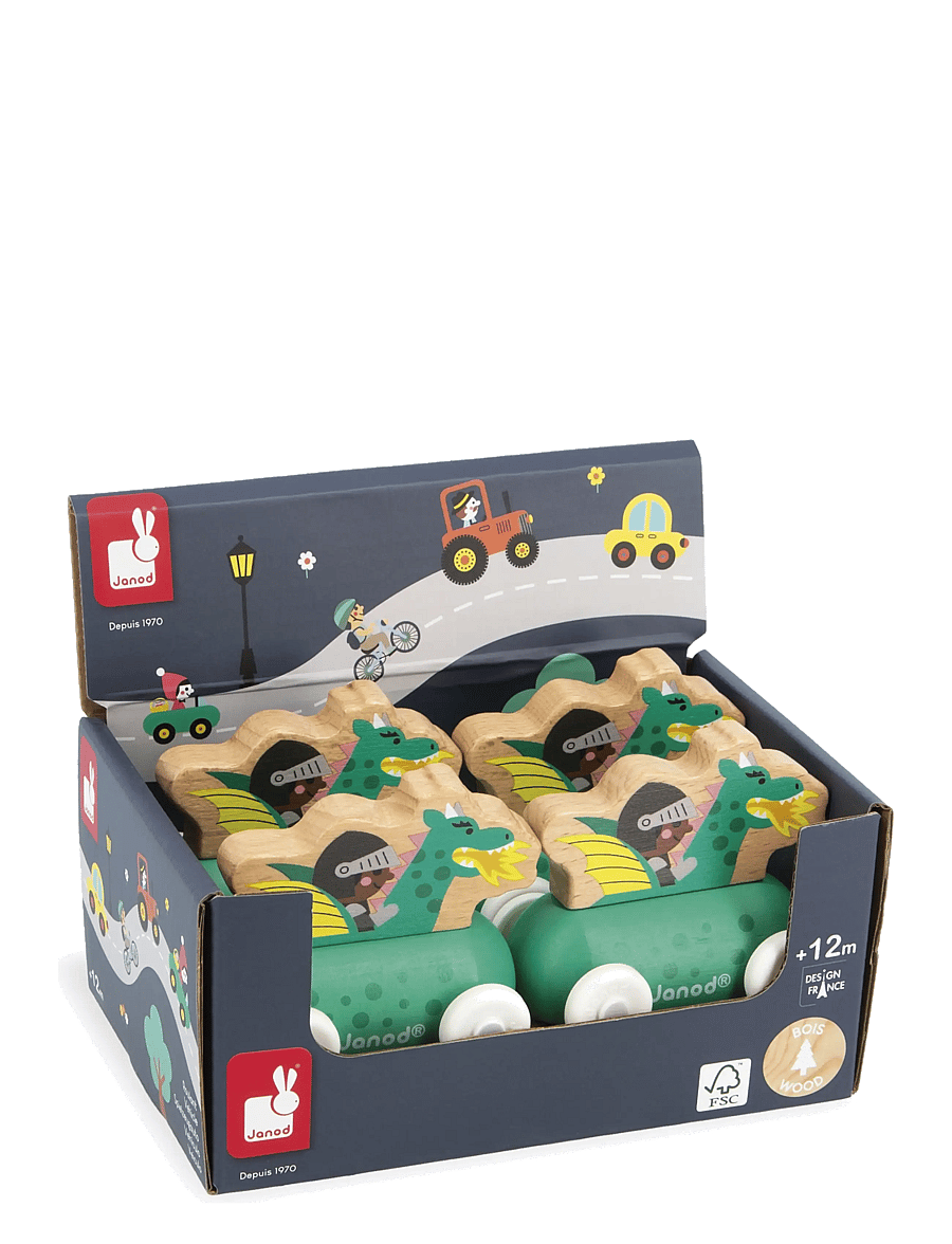 Janod - Janod - Cross Roads - Dragon Car - multi - 4