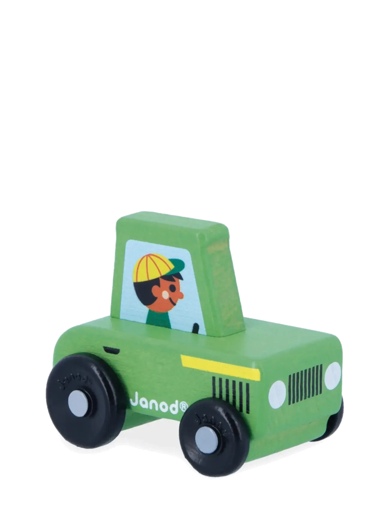 Janod Janod - Cross Roads - Green Tractor - Legetøjsbiler & Køretøjer - MULTI / green