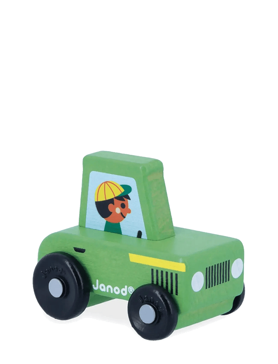 Janod - Janod - Cross Roads - Green Tractor - multi - 1