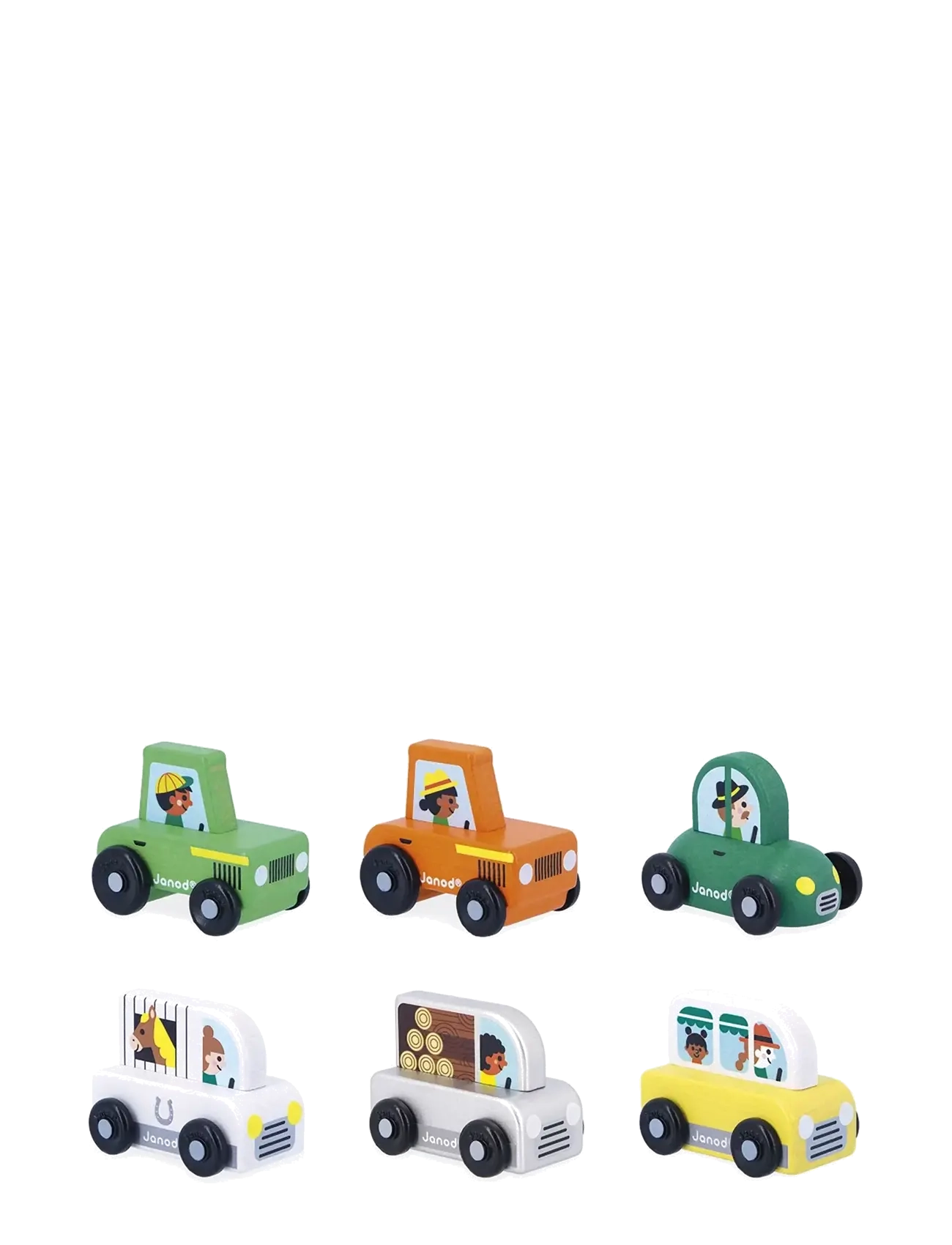 Janod - Janod - Cross Roads - Green Tractor - multi - 2