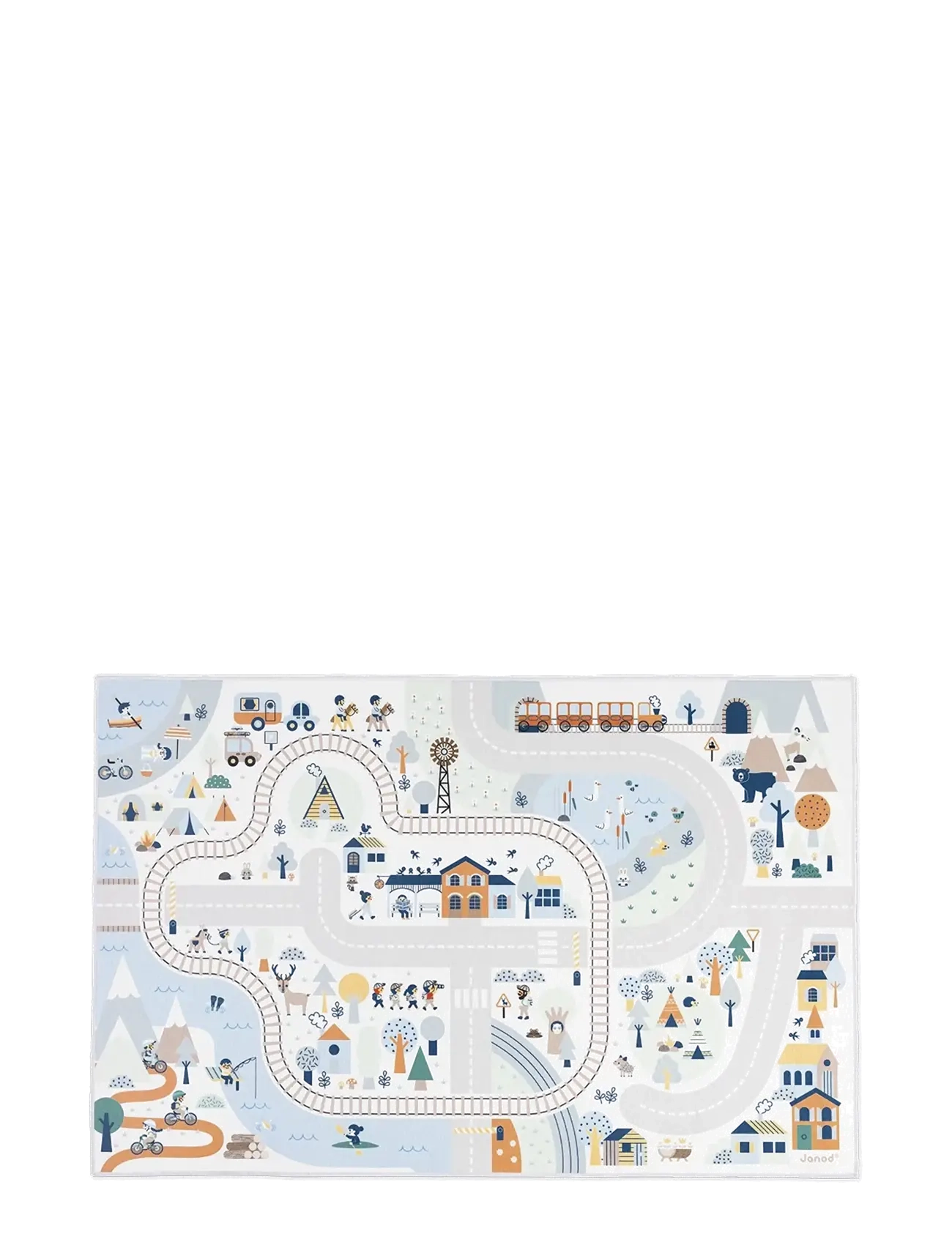Janod Janod - Cross Roads - Mountain Valley Mat - Spielmatten - MULTI / multi