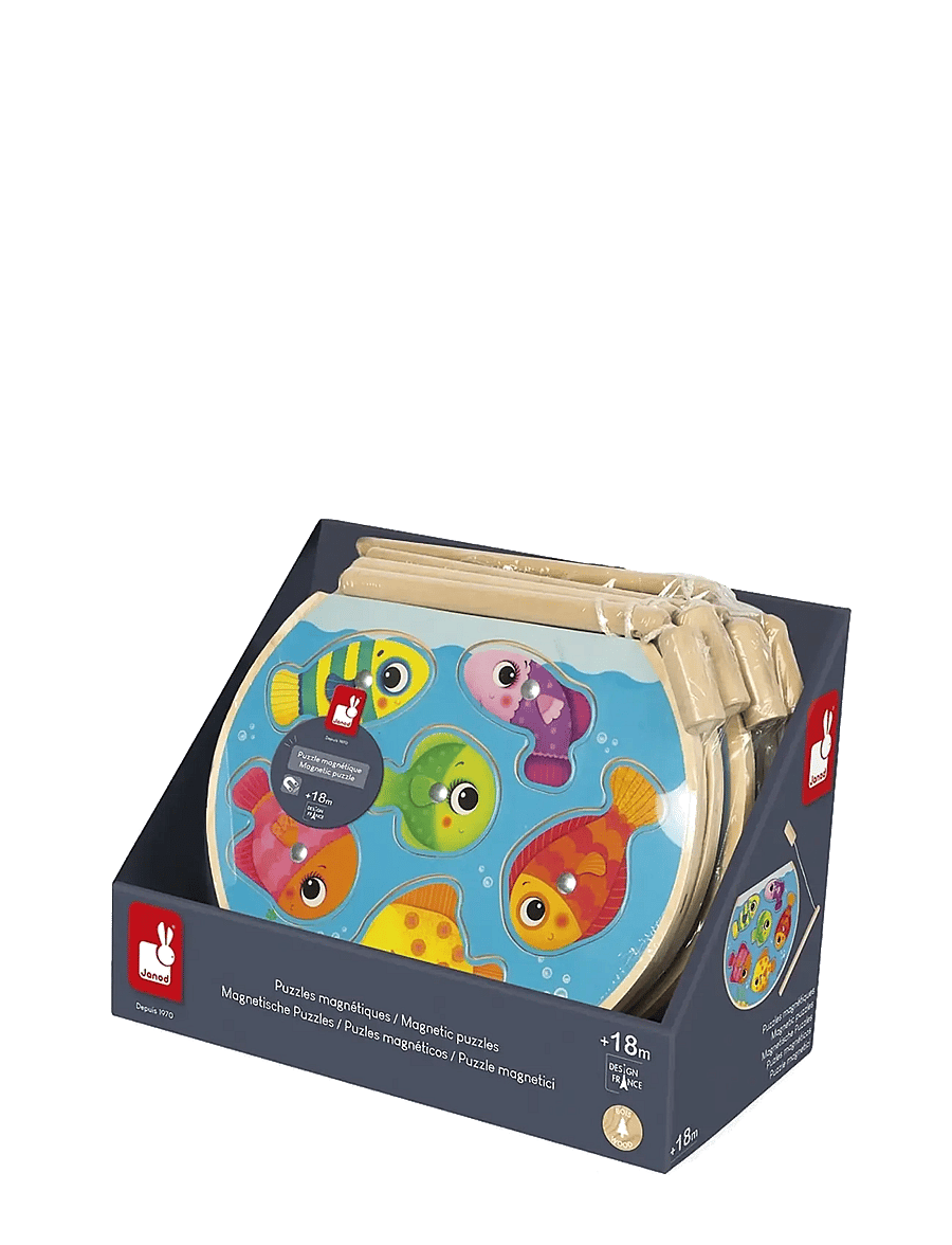 Janod - Speedy Fish Puzzle (wood) - holzpuzzle - mulit - 1