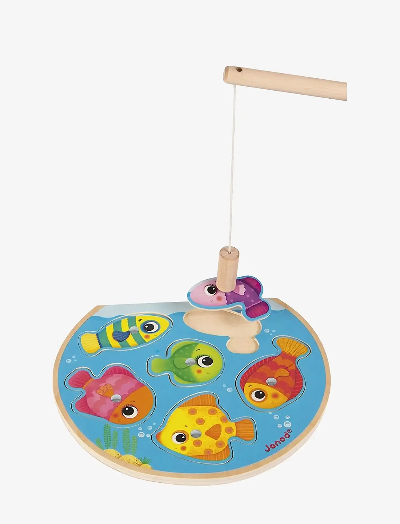 Janod - Speedy Fish Puzzle (wood) - puidust pusled - mulit - 2