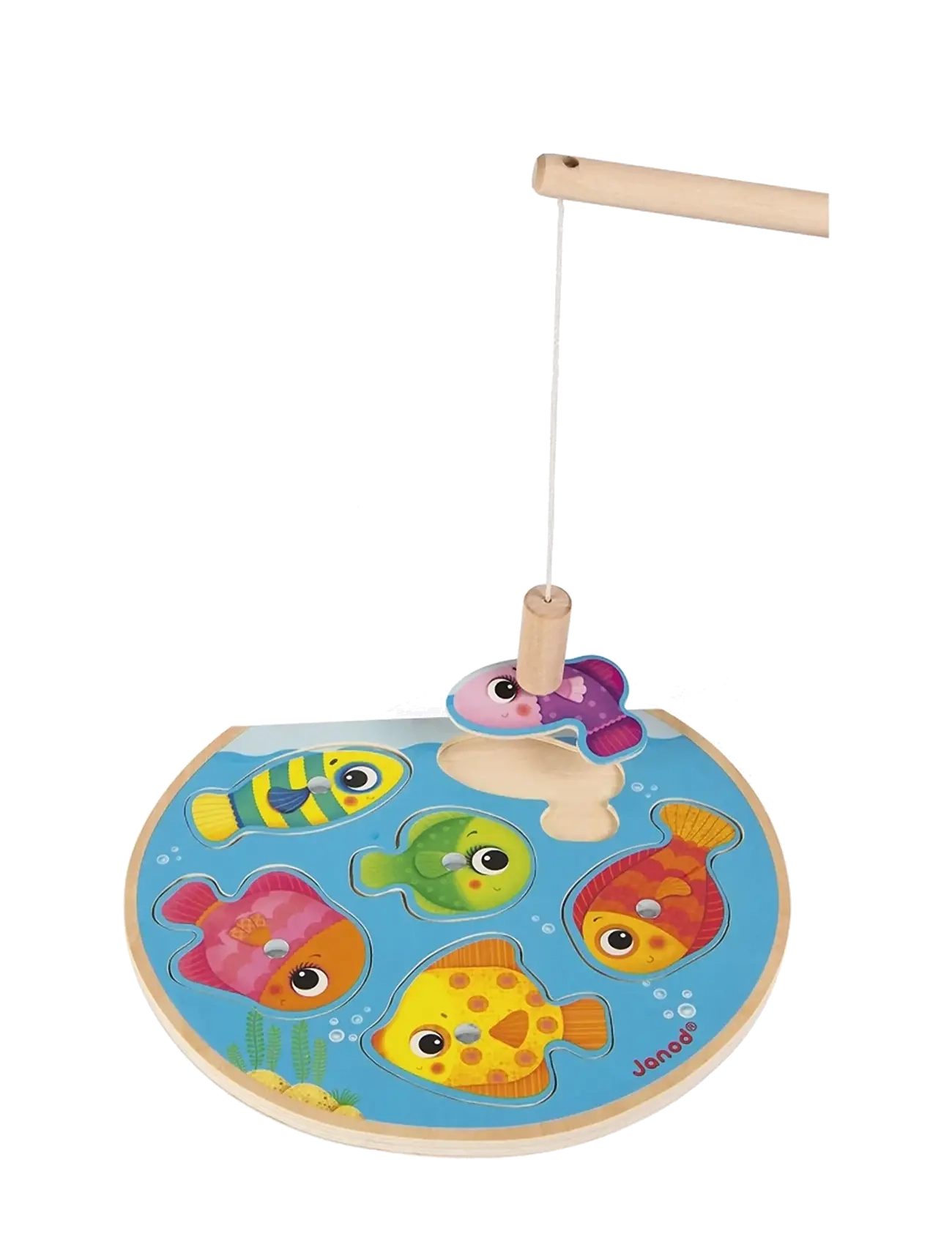 Janod - Speedy Fish Puzzle (wood) - holzpuzzle - mulit - 2