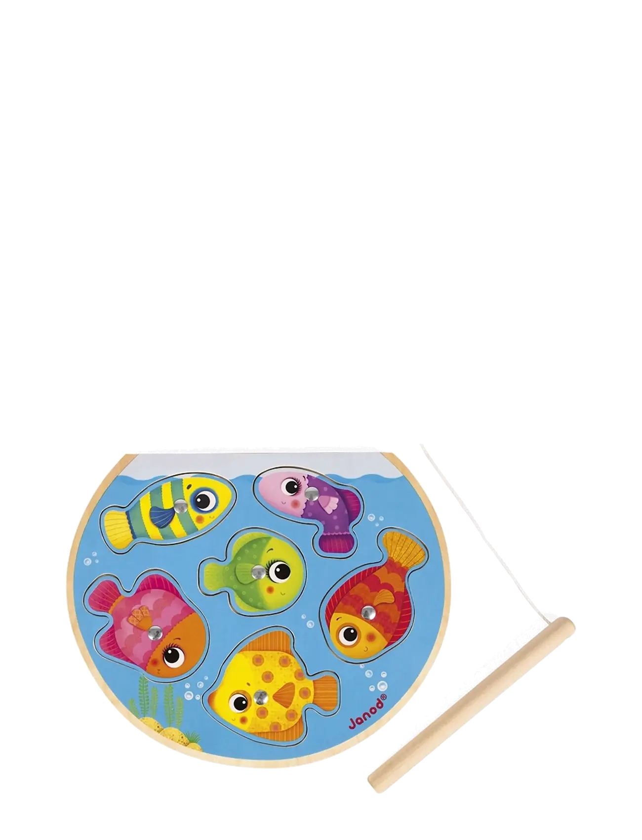 Janod - Speedy Fish Puzzle (wood) - holzpuzzle - mulit - 3