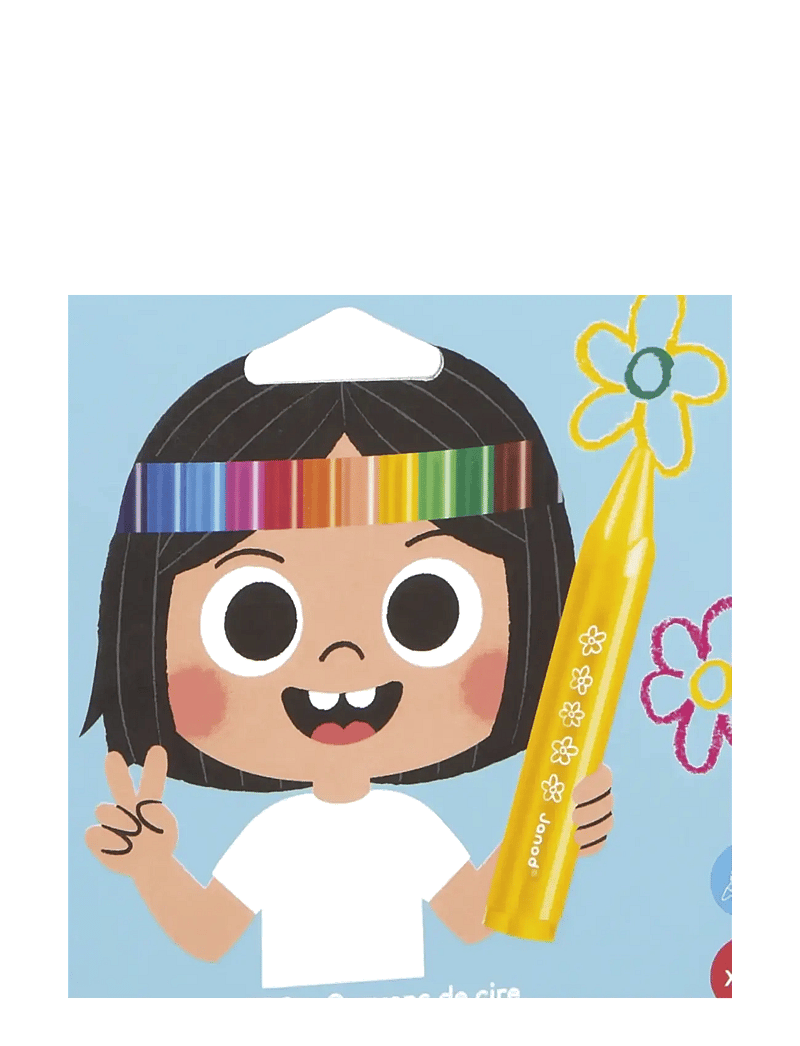 Janod - Wax Crayons - pliiatsid - mulit - 1