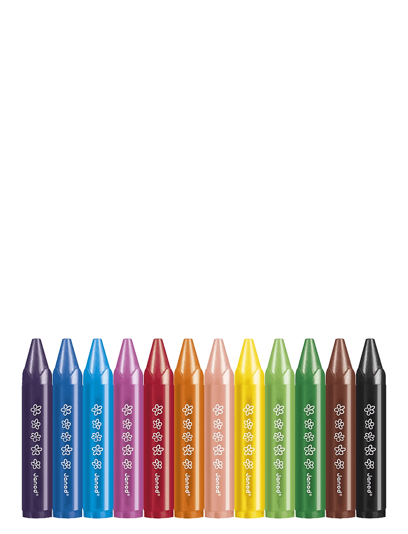 Janod - Wax Crayons - pliiatsid - mulit - 2