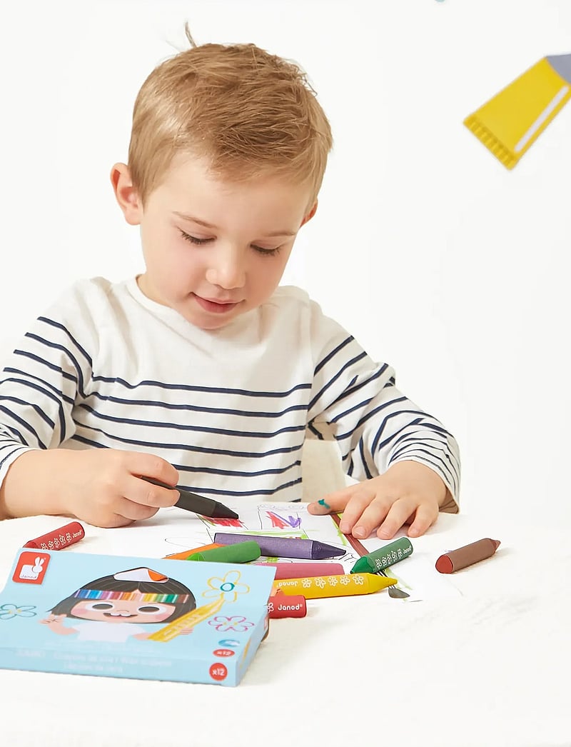 Janod - Wax Crayons - pliiatsid - mulit - 5