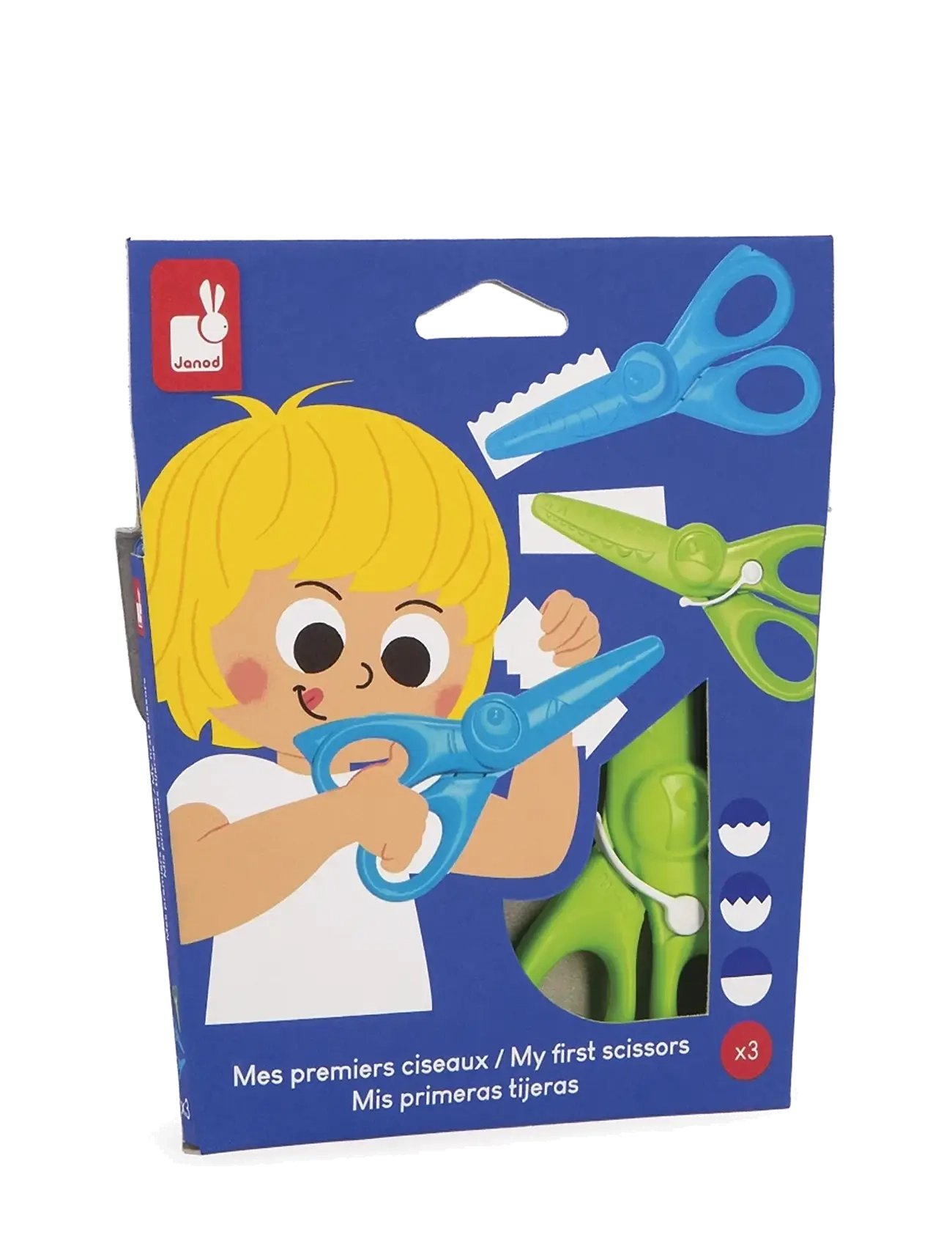 Janod My First Scissors - Jõulukingid - MULIT / blue