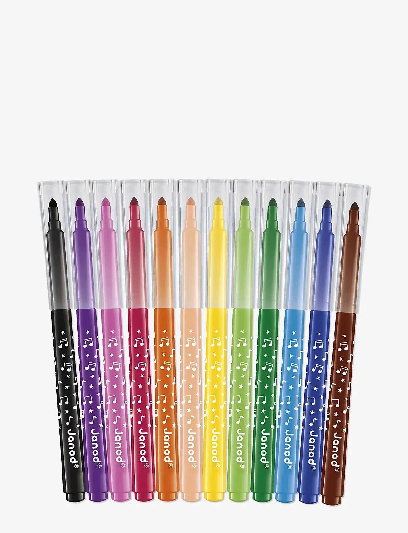 Janod - Long-Lasting Felt-Tip Pens - pliiatsid - mulit - 1