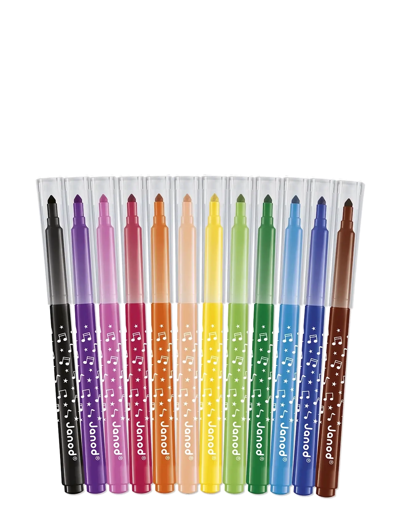 Janod - Long-Lasting Felt-Tip Pens - bleistifte - mulit - 1