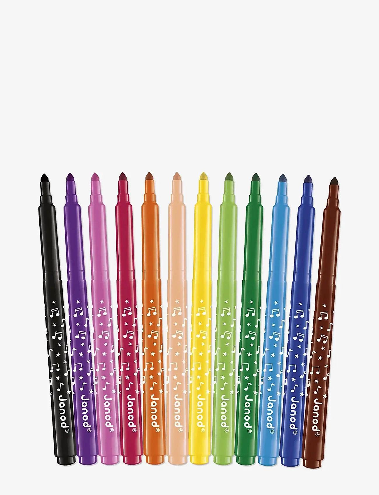 Janod - Long-Lasting Felt-Tip Pens - pliiatsid - mulit - 2