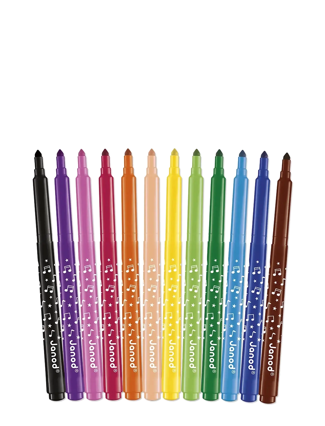 Janod - Long-Lasting Felt-Tip Pens - bleistifte - mulit - 2