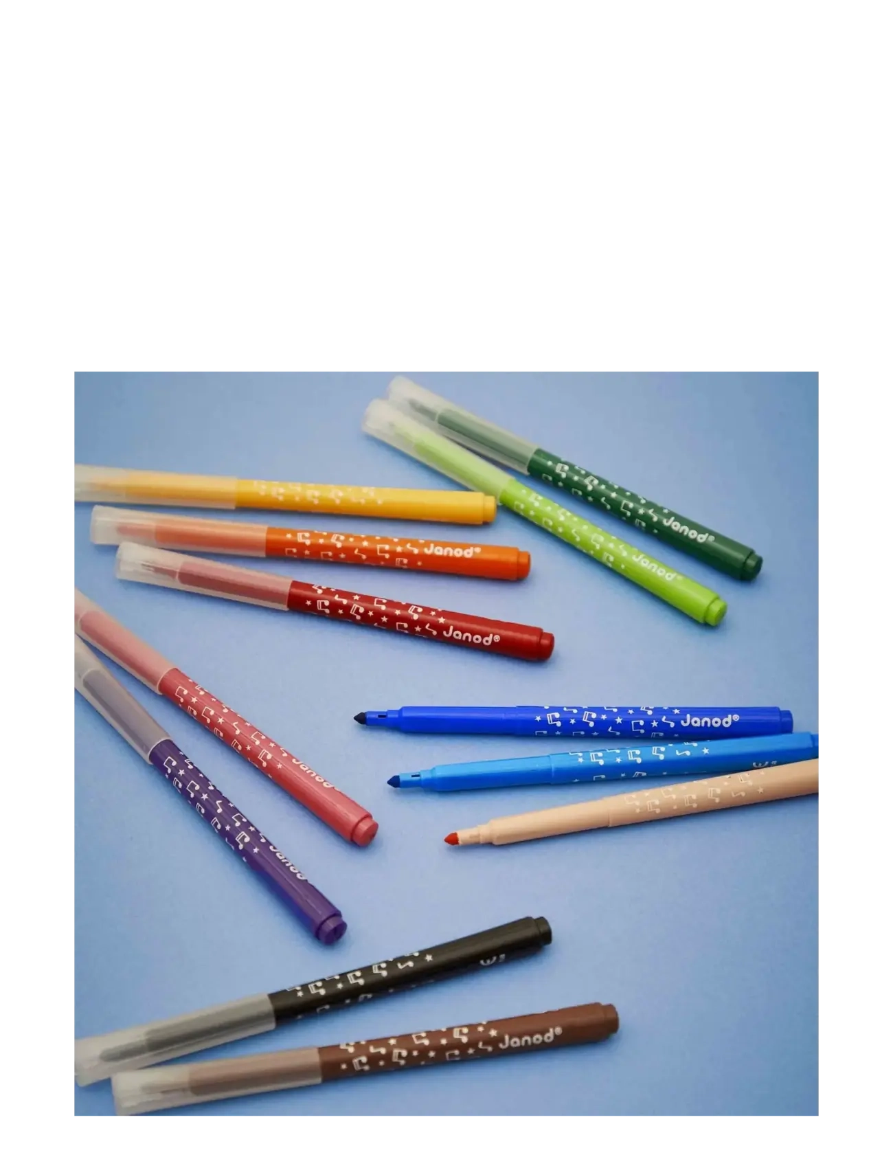 Janod - Long-Lasting Felt-Tip Pens - bleistifte - mulit - 3