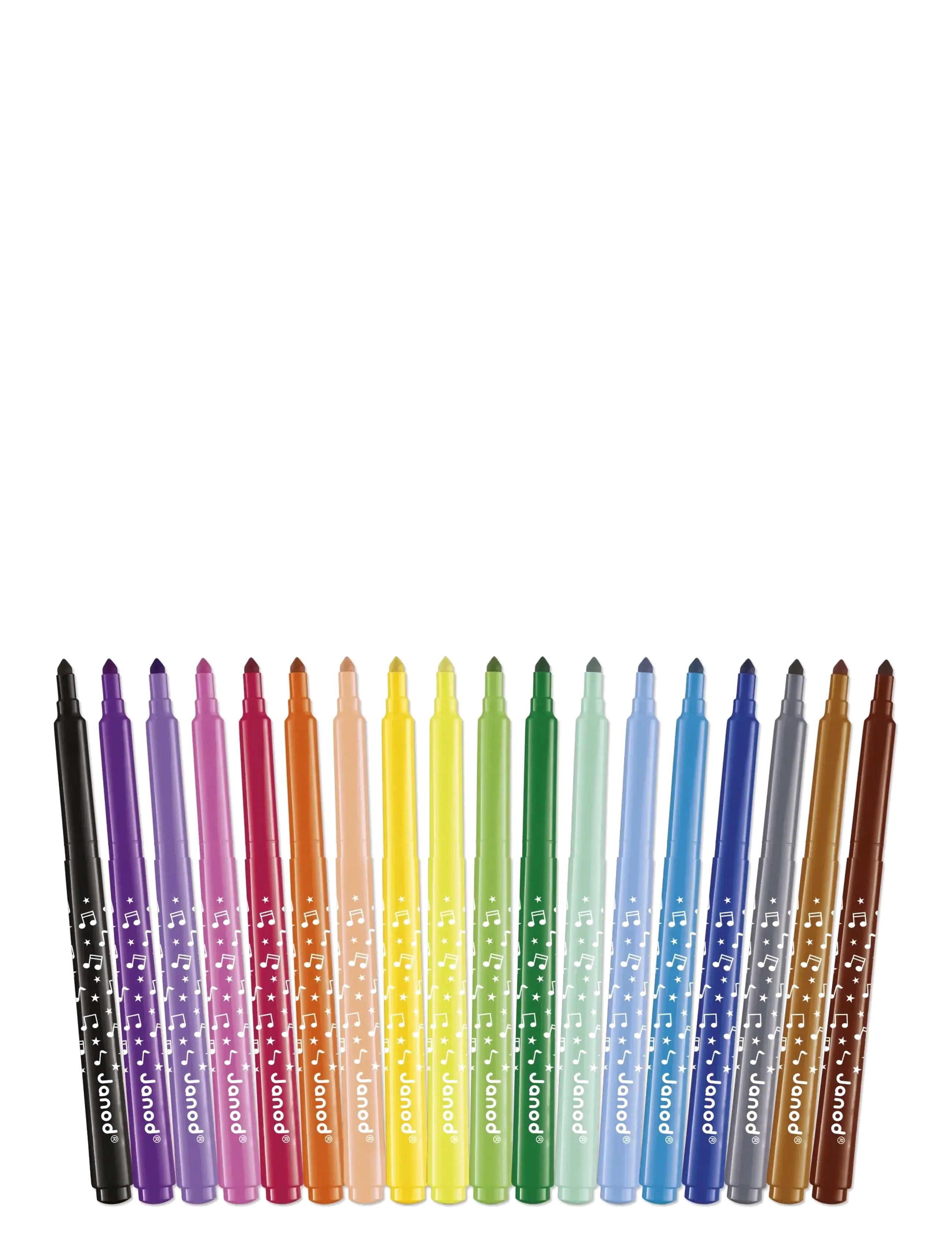 Janod - Long-Lasting Felt-Tip Pens - schreibwaren - mulit - 3
