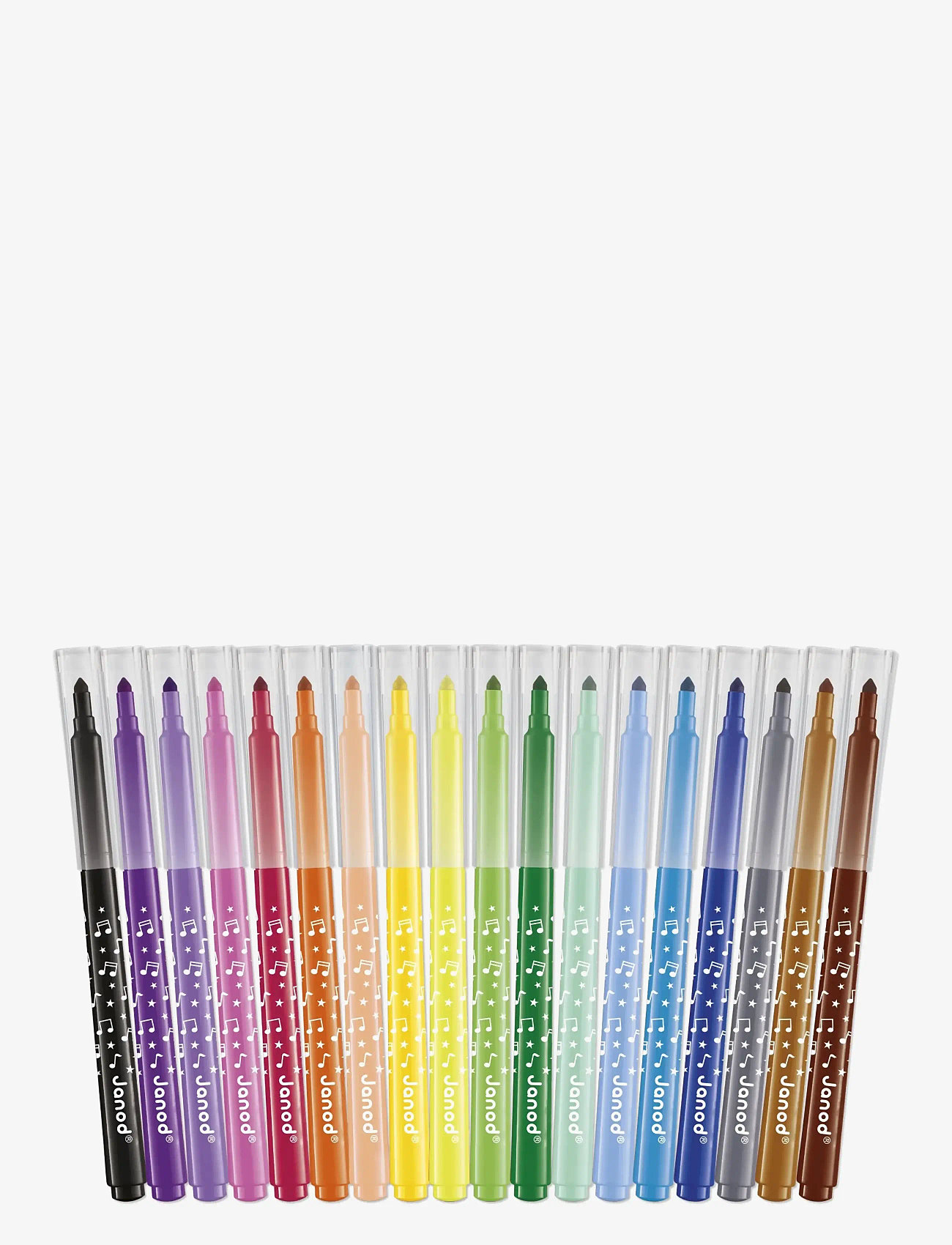 Janod - Long-Lasting Felt-Tip Pens - kirjatarbed - mulit - 4