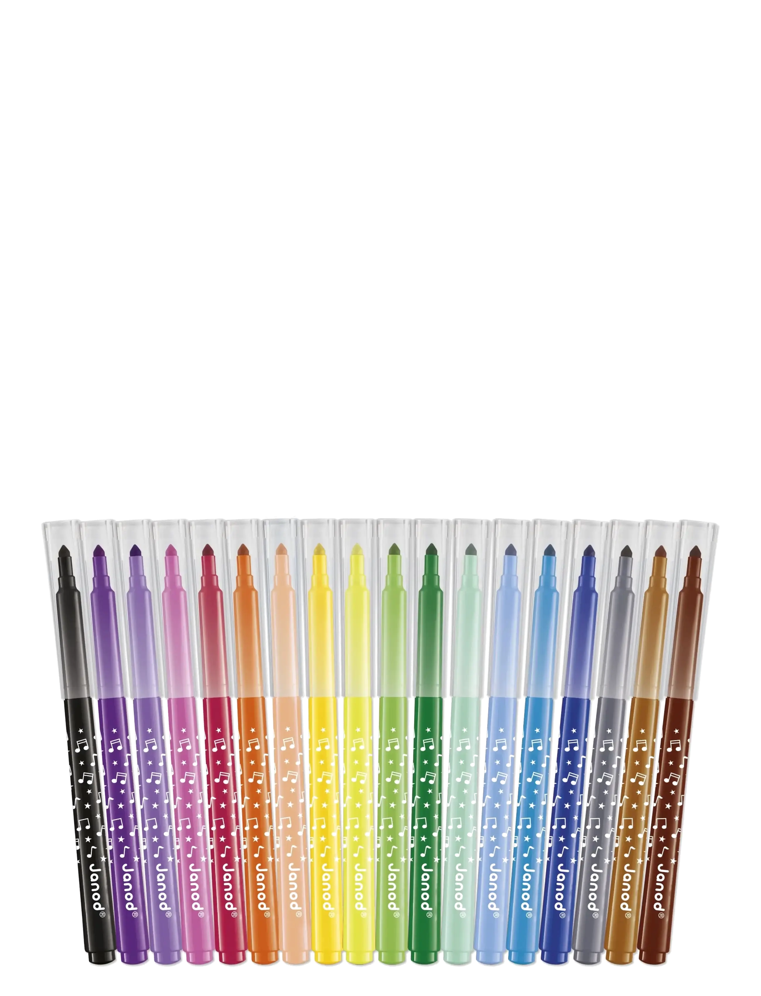 Janod - Long-Lasting Felt-Tip Pens - schreibwaren - mulit - 4