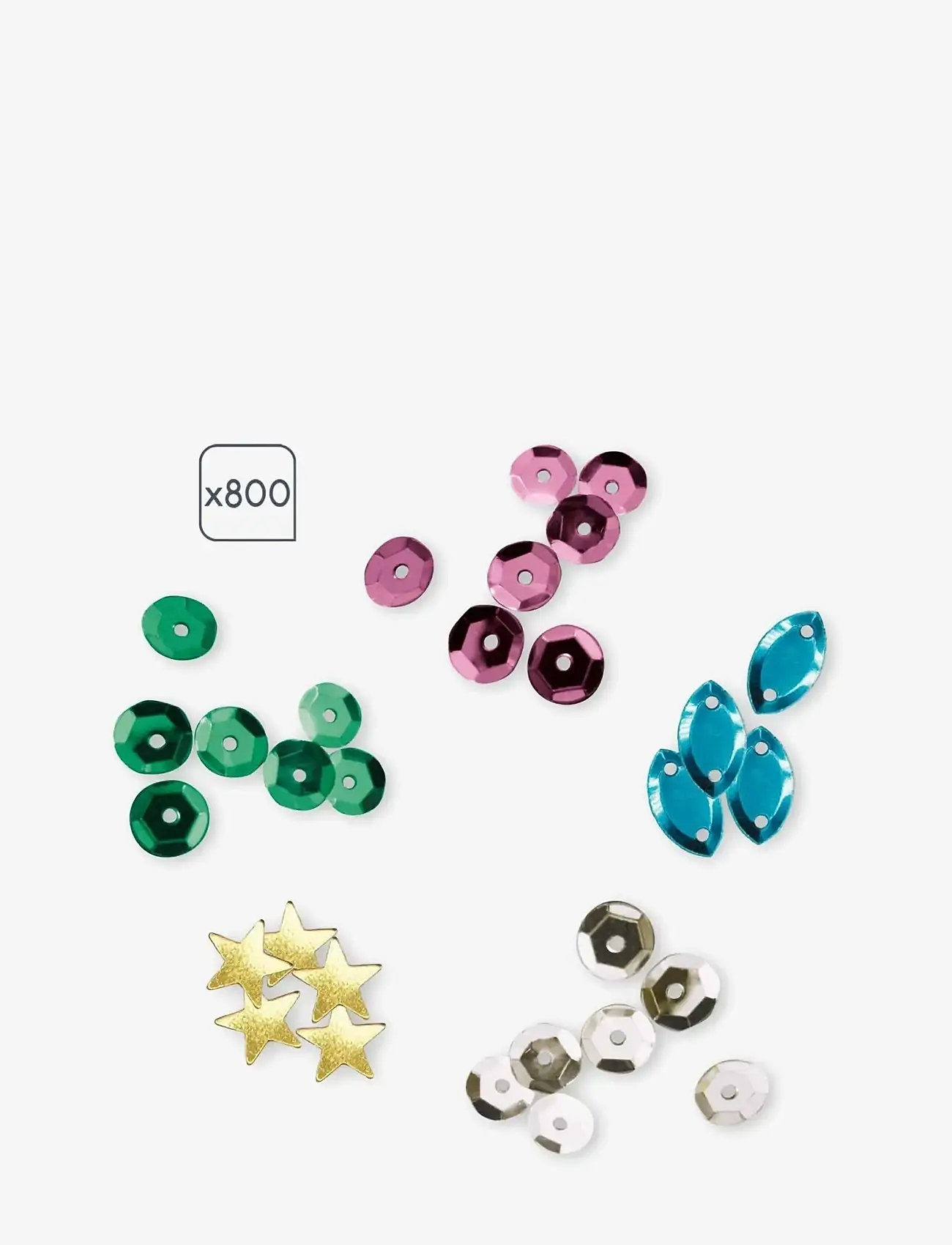 Janod - Sequins To Stick Mermaids - craft sets - mulit - 2