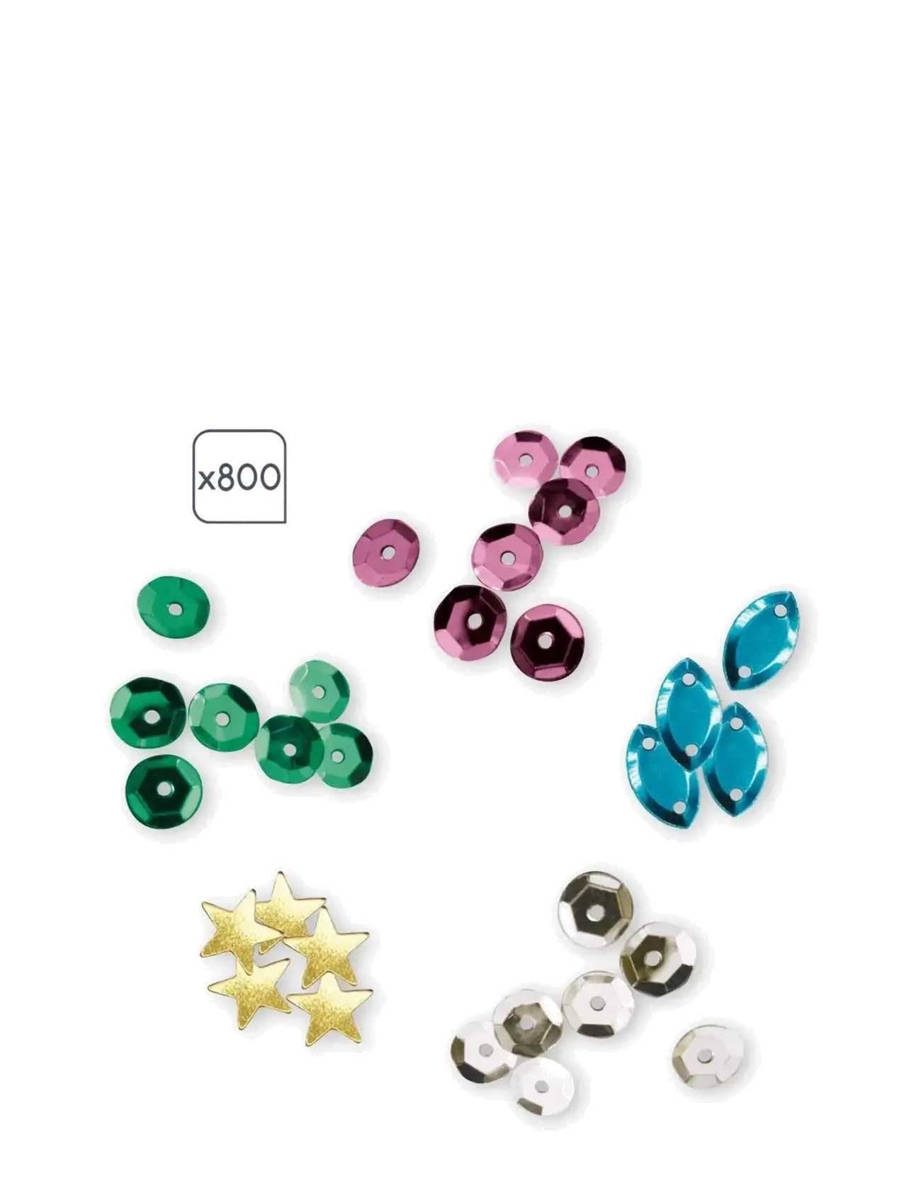 Janod - Sequins To Stick Mermaids - bastelset - mulit - 2