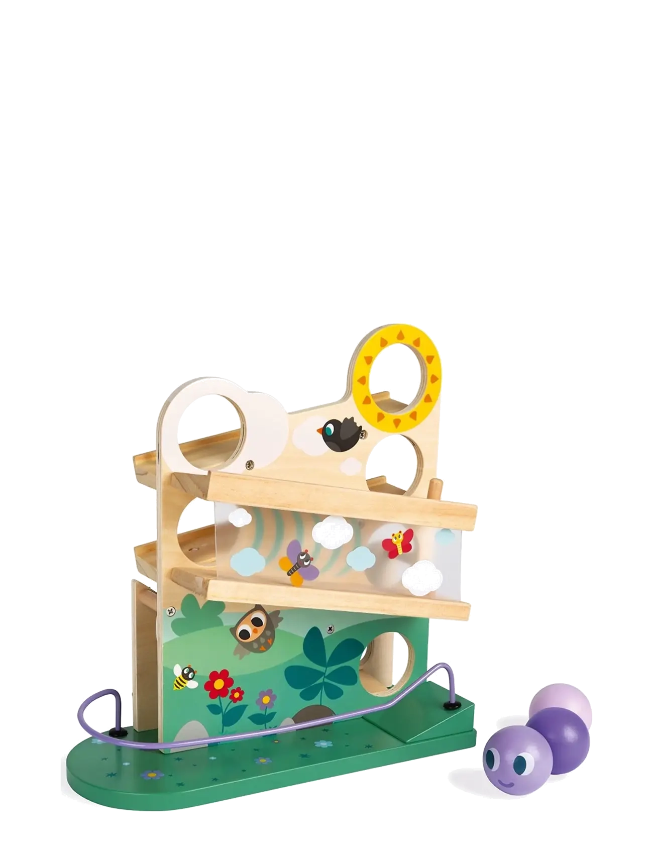 Janod - Caterpillar Ball Track - kuglebaner - mulit - 2