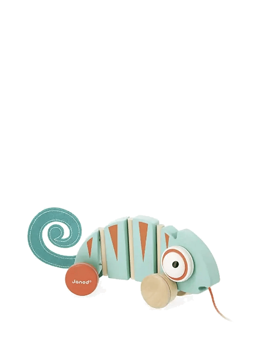 Janod - Janod - Tropik - Pull-along Chameleon - tõmmatavad mänguasjad - multi - 2
