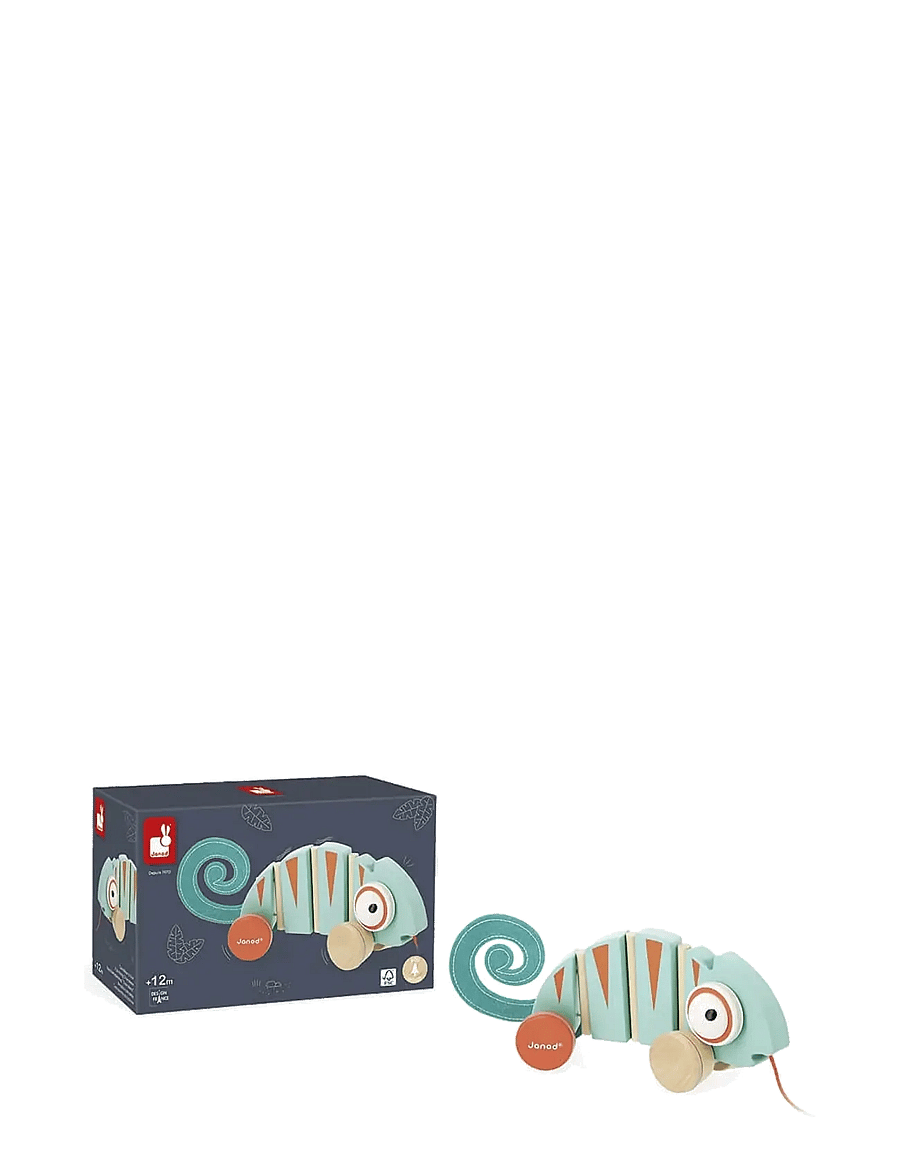 Janod - Janod - Tropik - Pull-along Chameleon - tõmmatavad mänguasjad - multi - 3