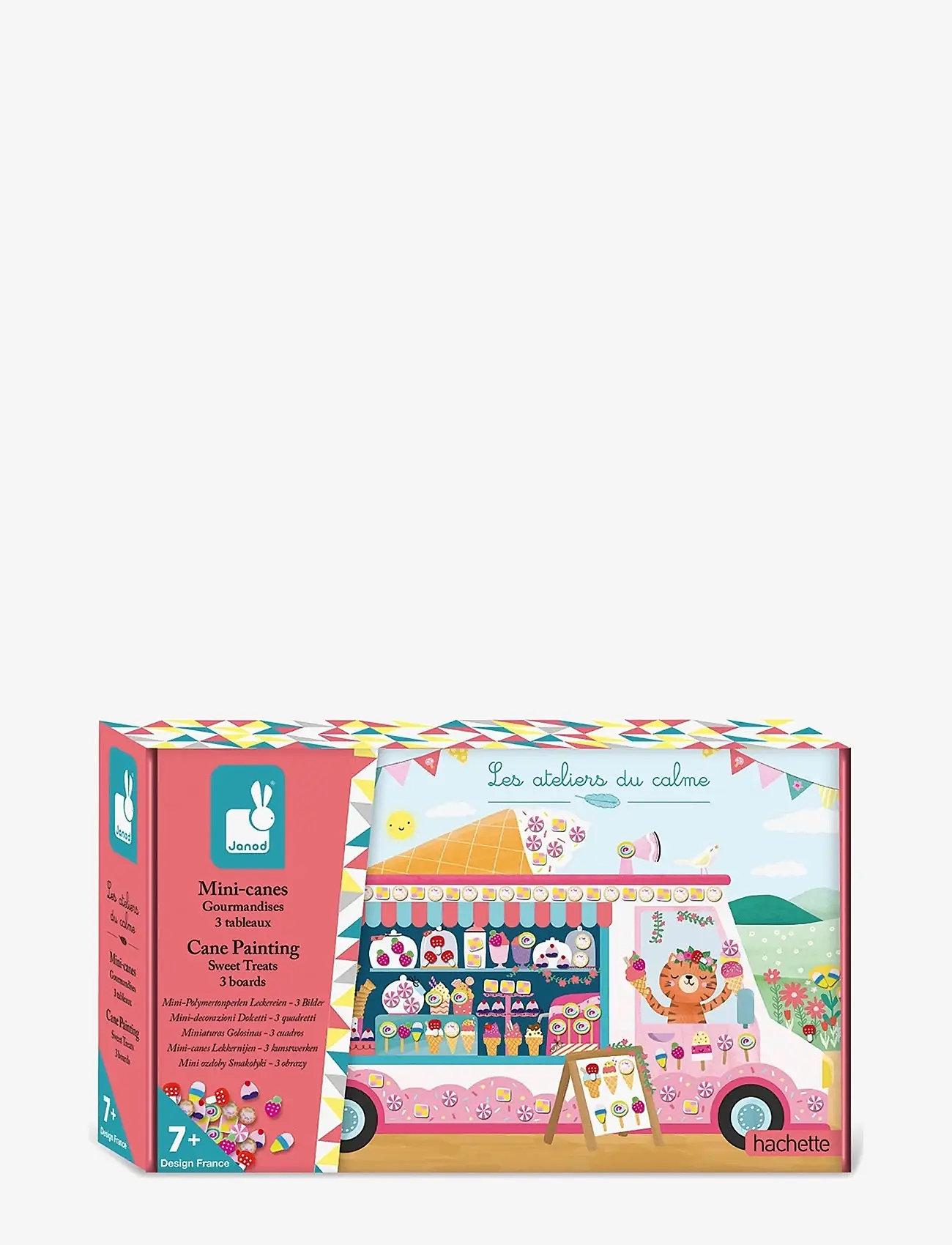 Janod - Cane Painting Sweet Treats - askartelusarja - mulit - 1