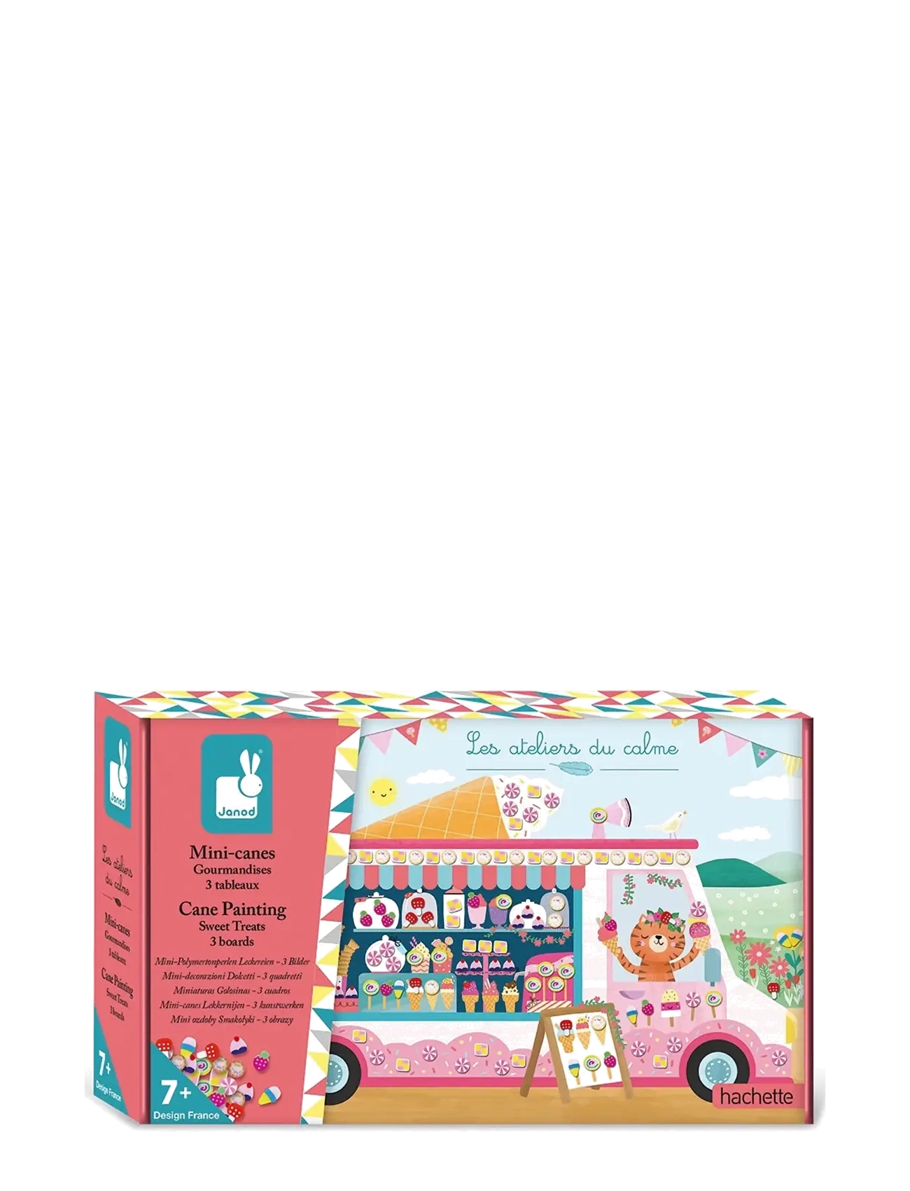 Janod Cane Painting Sweet Treats - Jõulukingid - MULIT / pink/rose